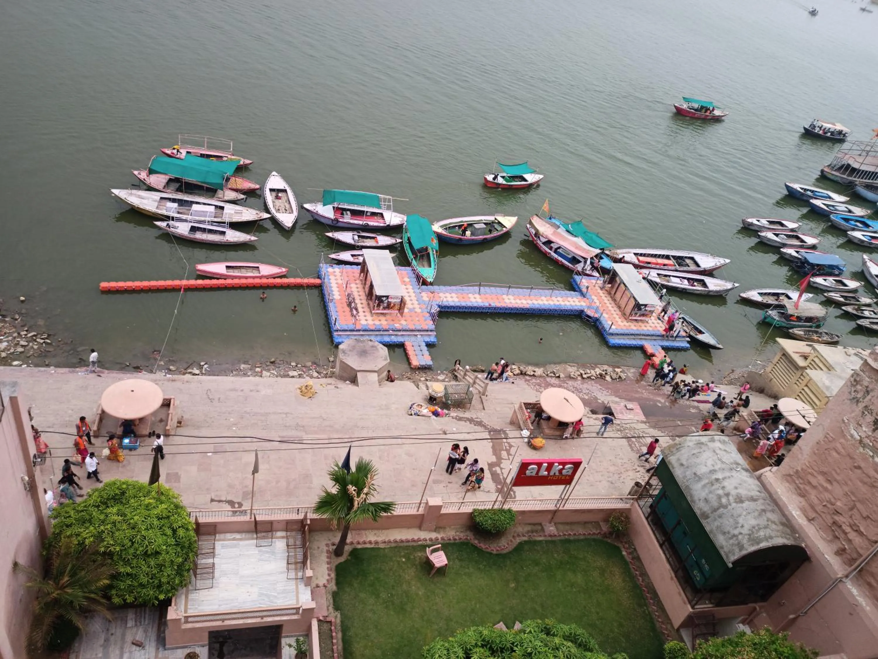 River view in Hotel Alka