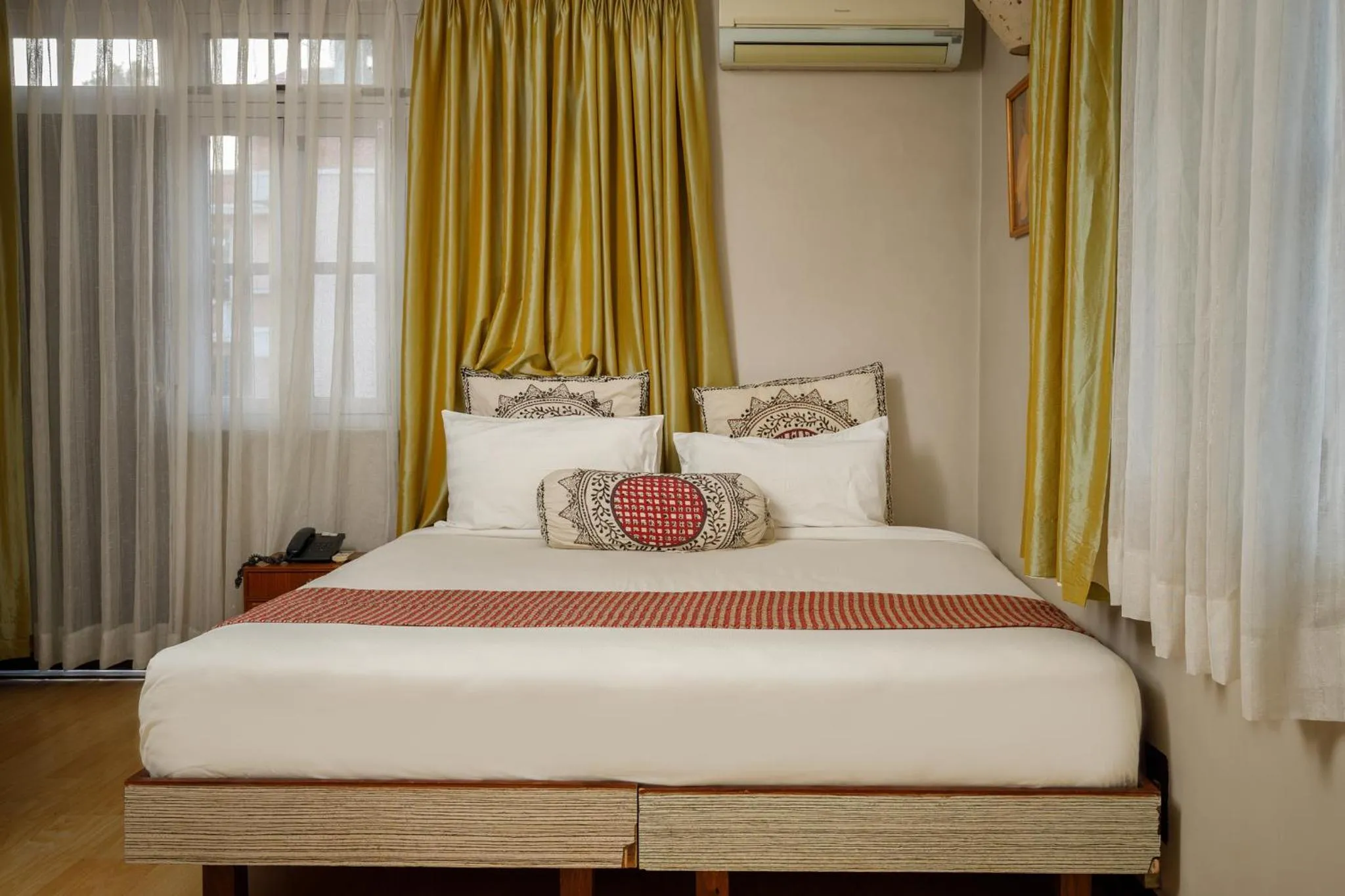 Bedroom, Bed in Shaligram Hotel