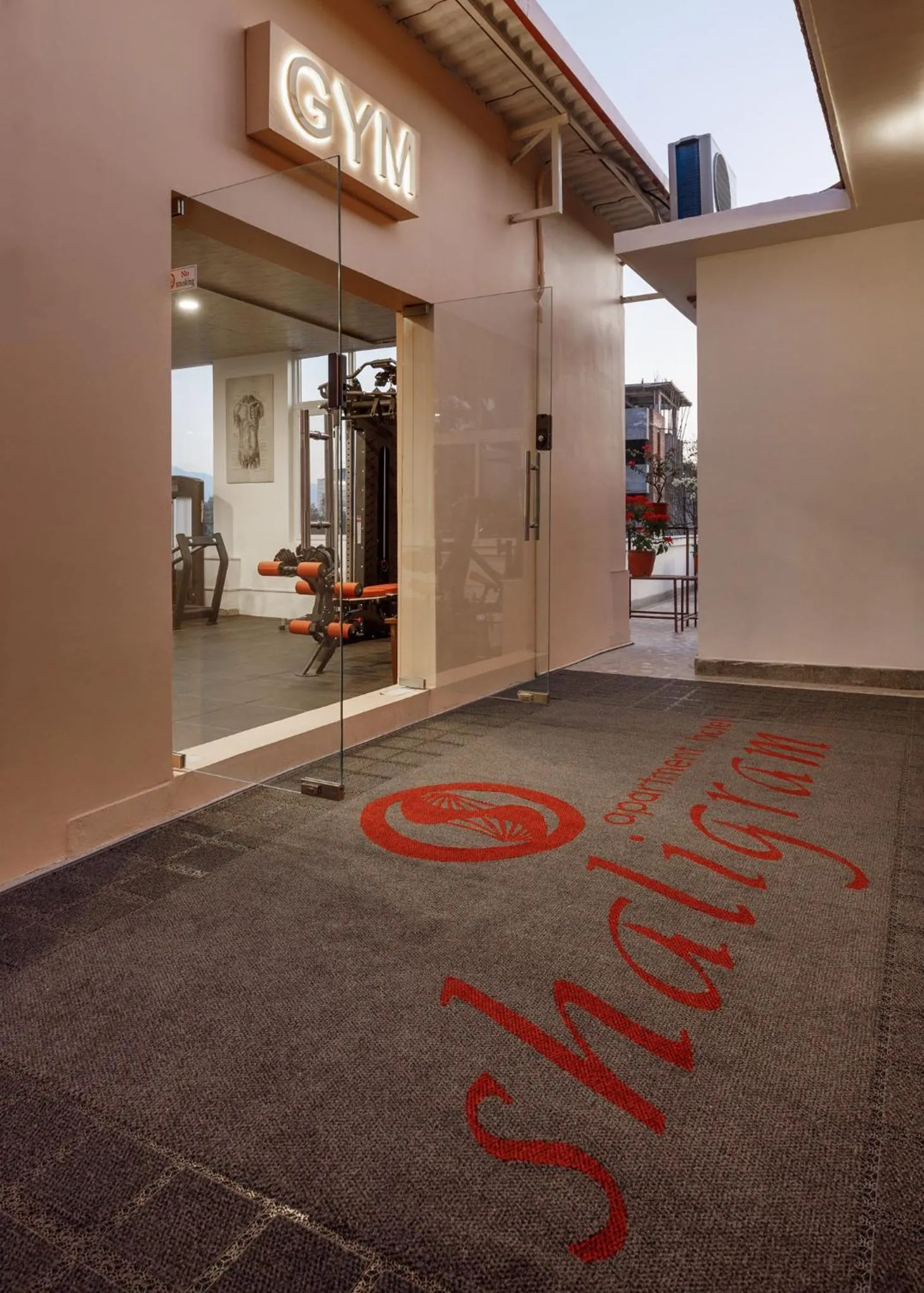 Fitness centre/facilities in Shaligram Hotel