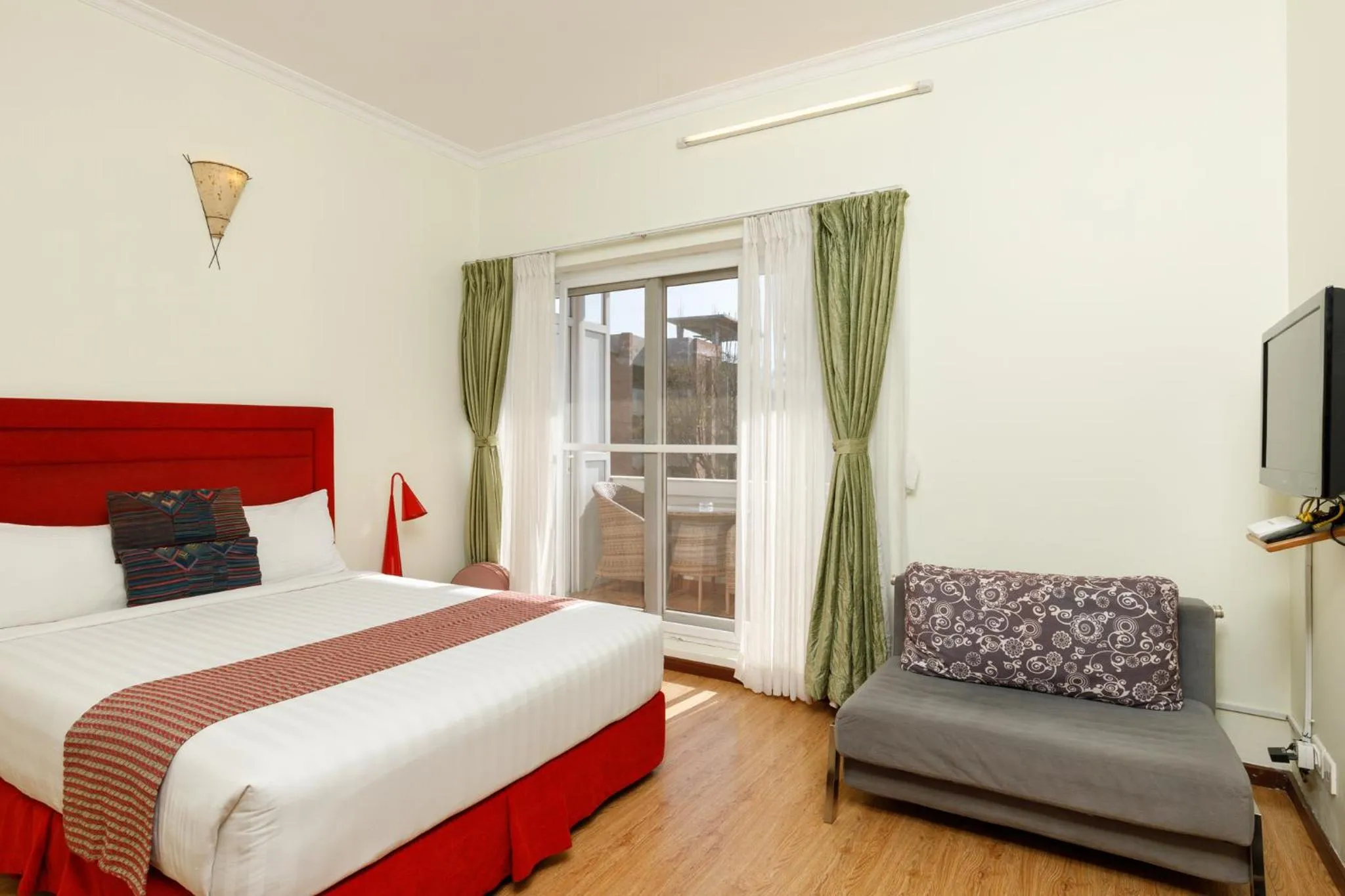 Bedroom, Bed in Shaligram Hotel