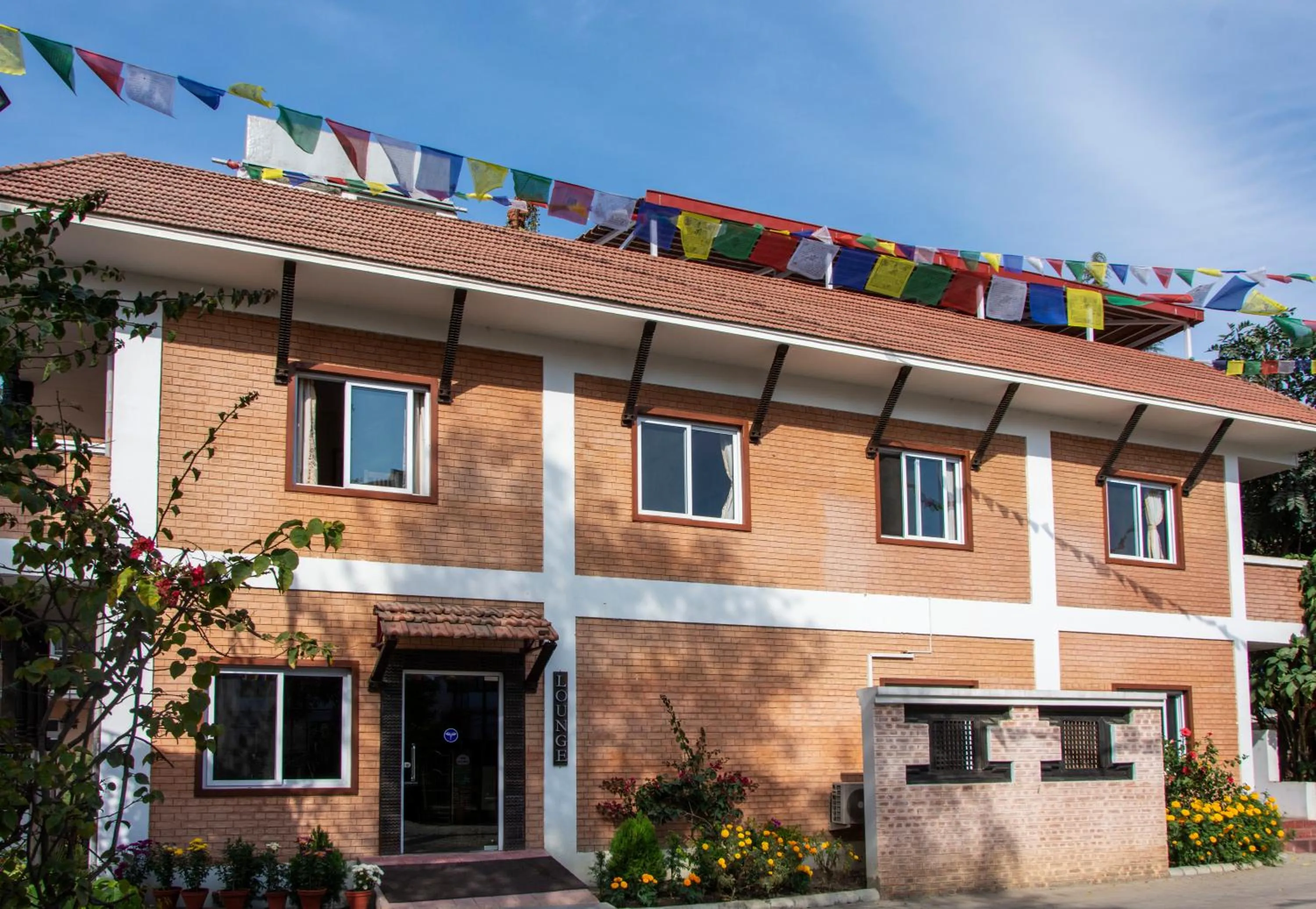 Facade/entrance in Shaligram Hotel