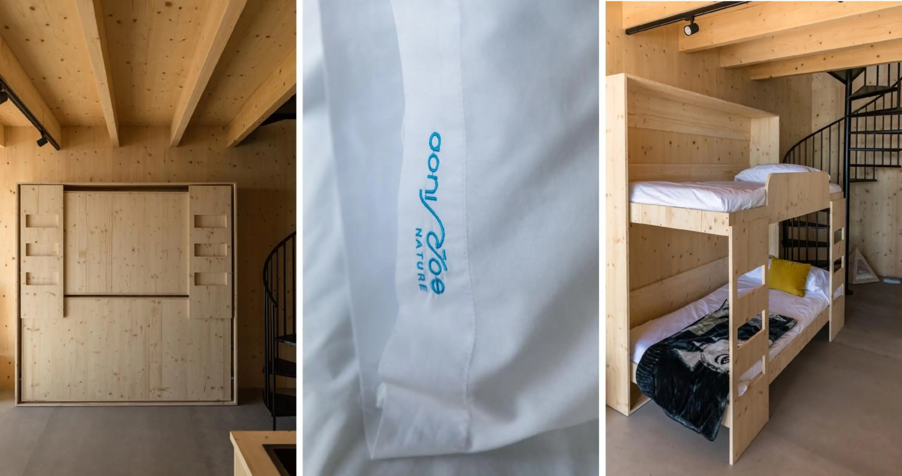 Decorative detail, Bed in Doniños Nature