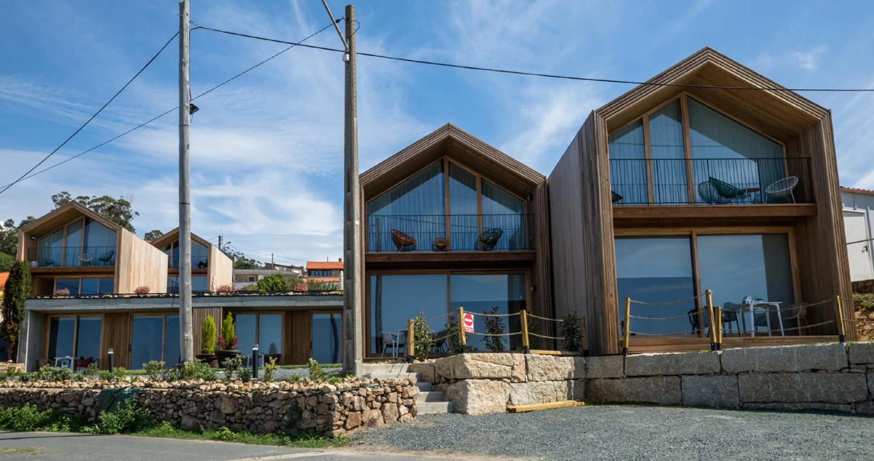 Property building in Doniños Nature