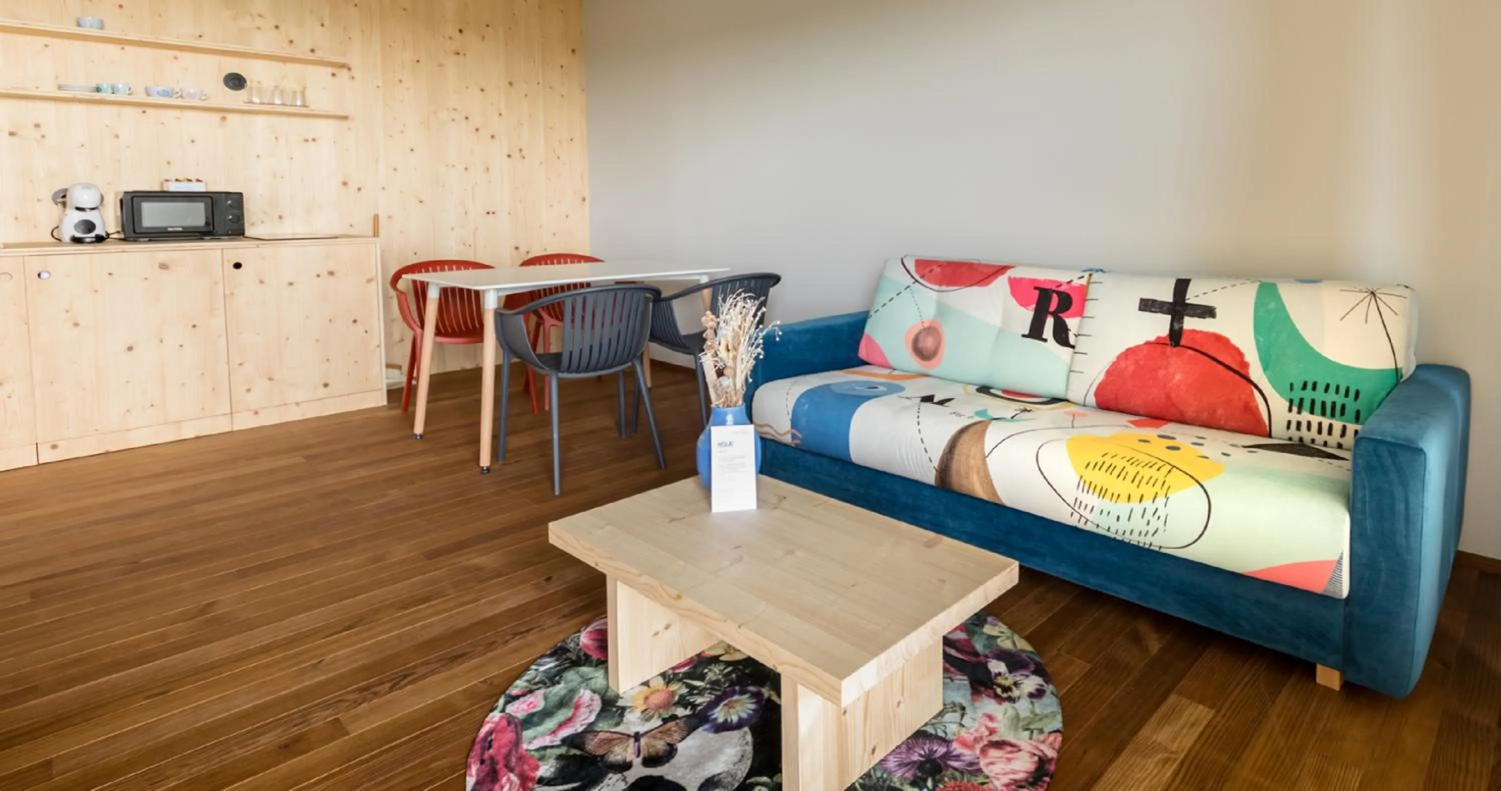 Kitchen or kitchenette, Bed in Doniños Nature