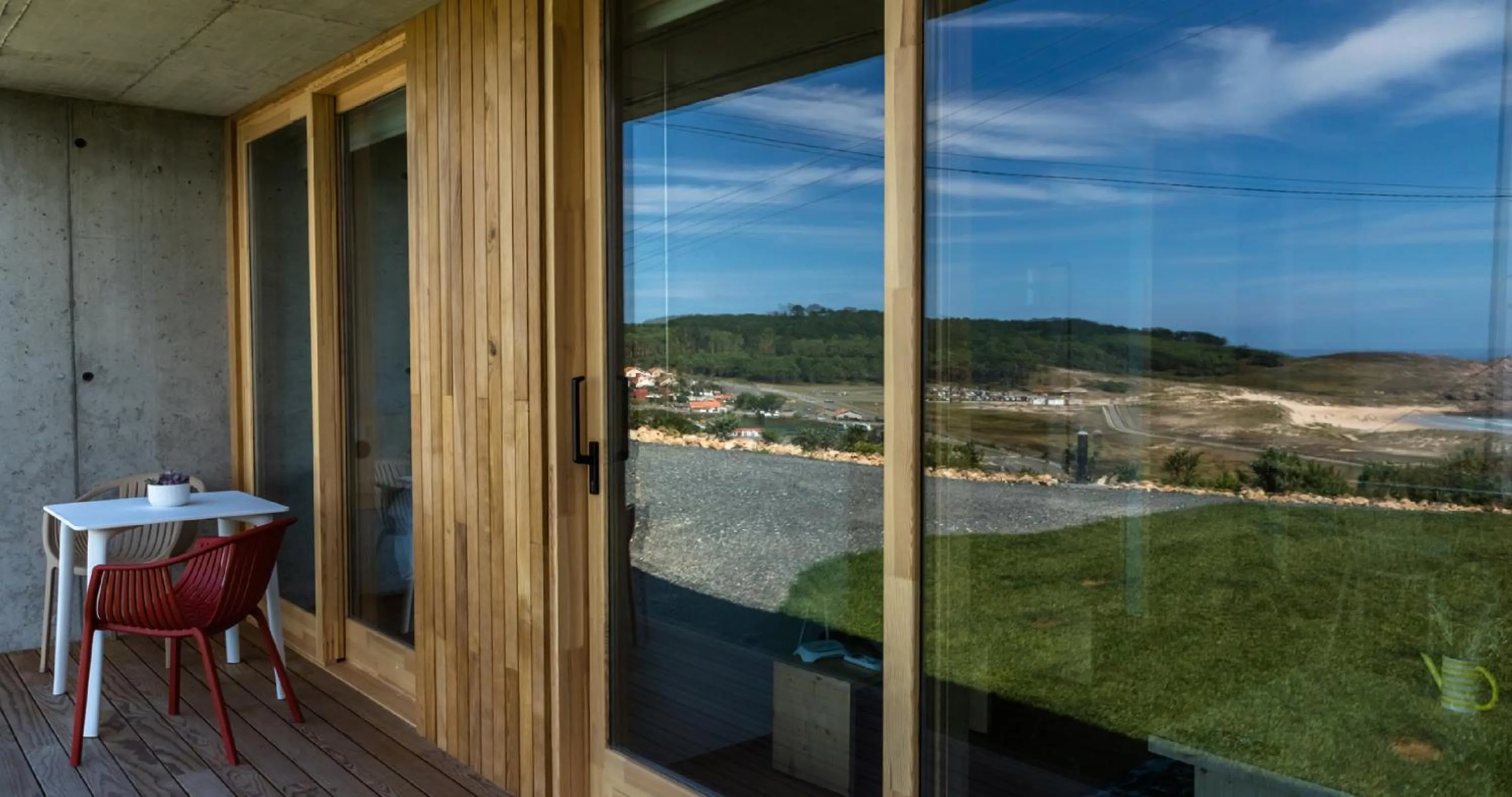 Balcony/Terrace in Doniños Nature
