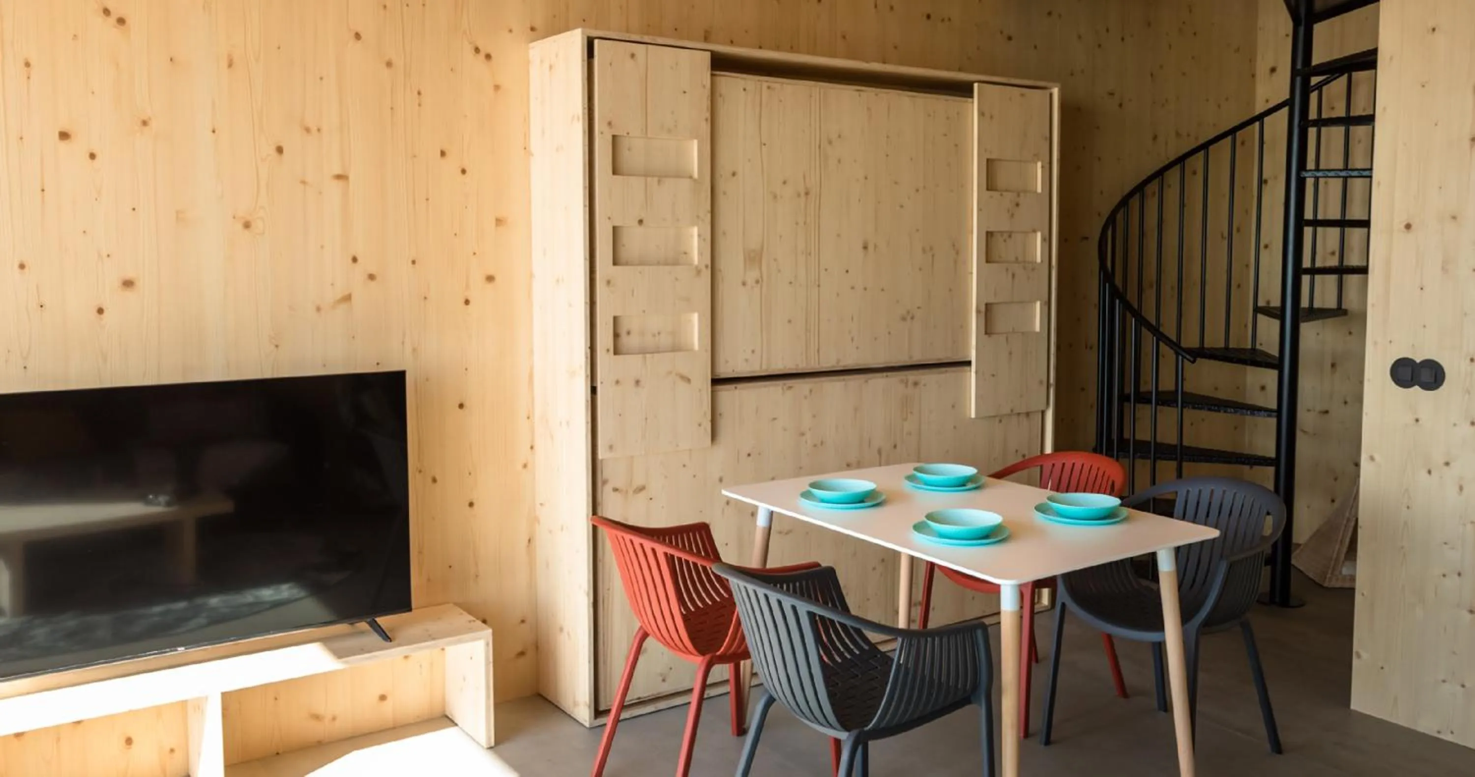 Dining area in Doniños Nature