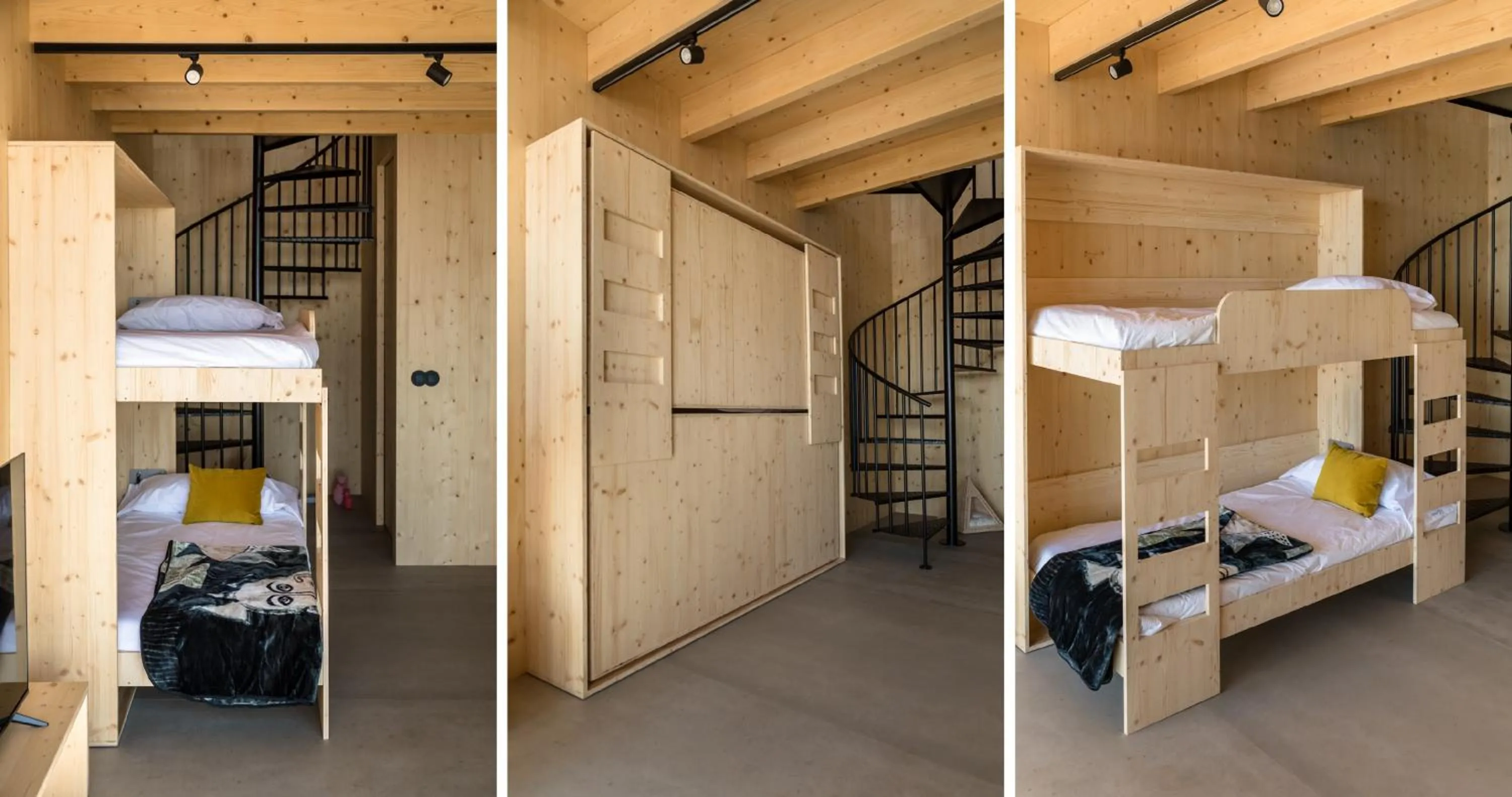 bunk bed, Bed in Doniños Nature