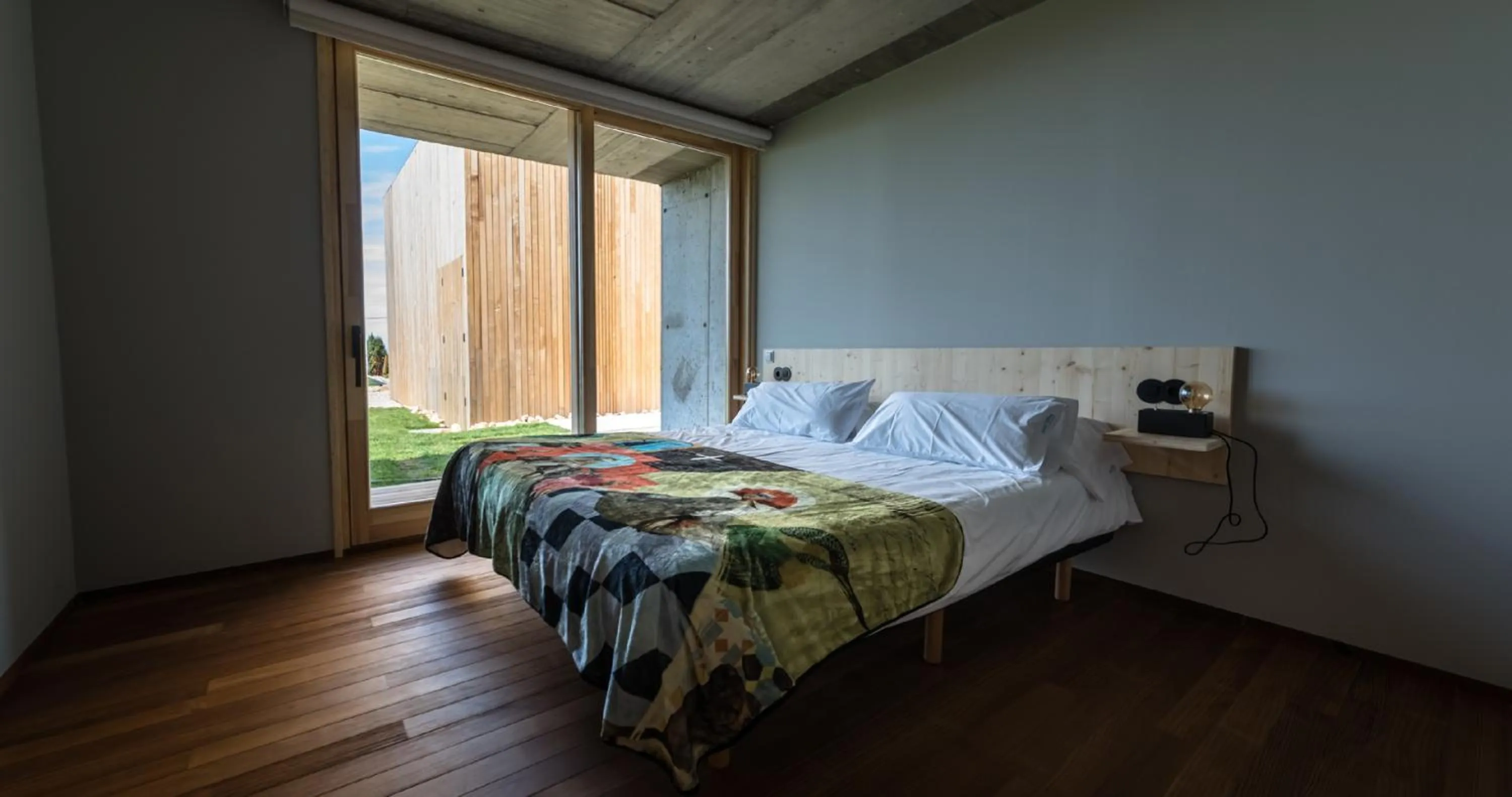 Bedroom, Bed in Doniños Nature