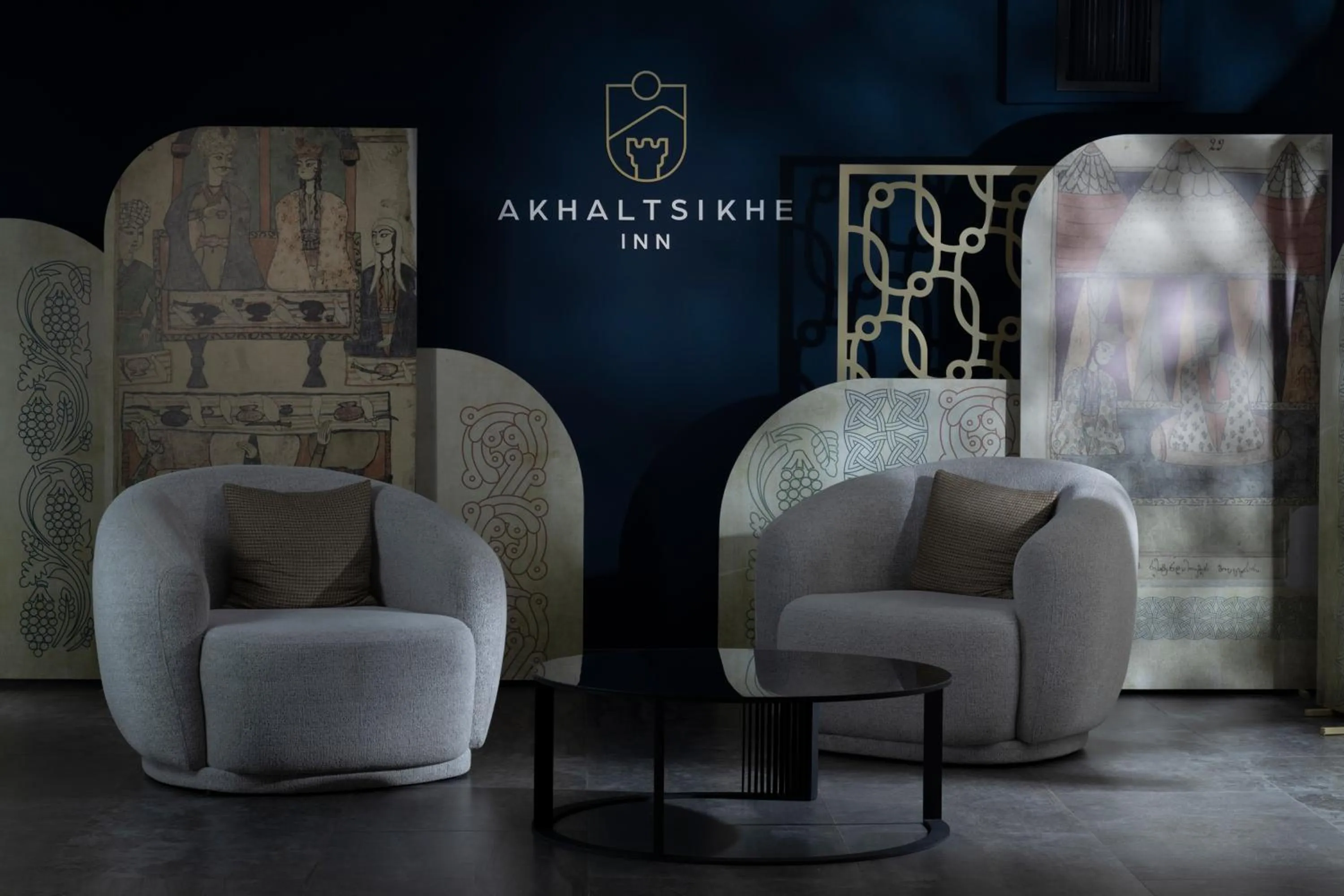 Seating area in Akhaltsikhe Inn