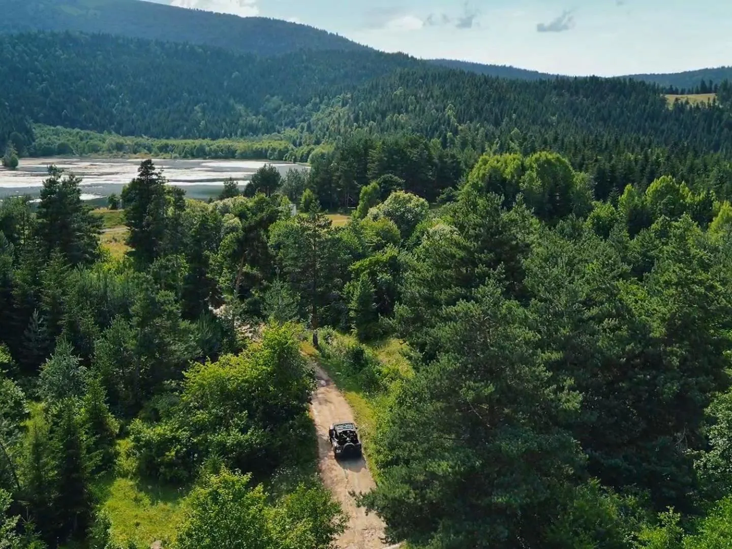 Natural landscape in Akhaltsikhe Inn