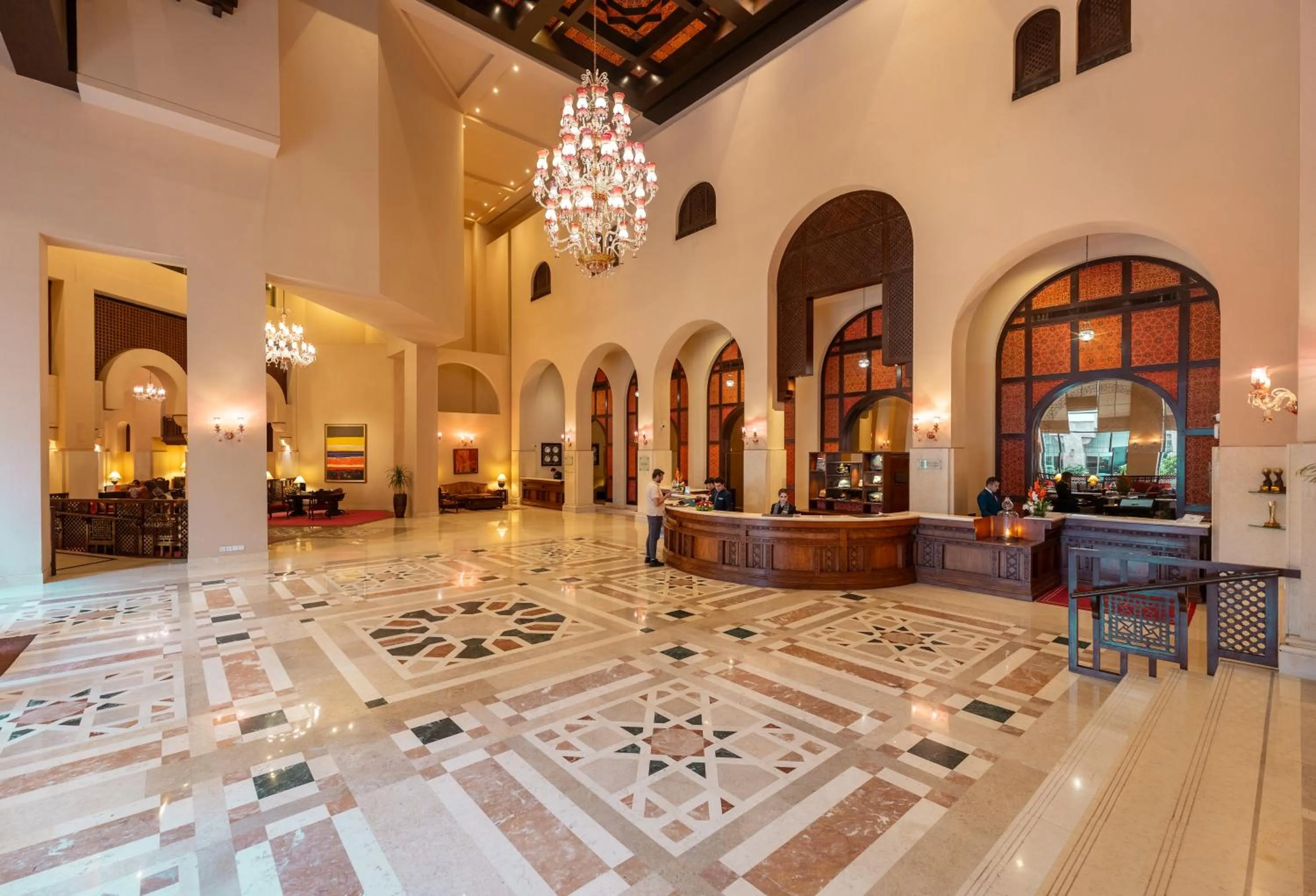 Lobby or reception in Islamabad Serena Hotel