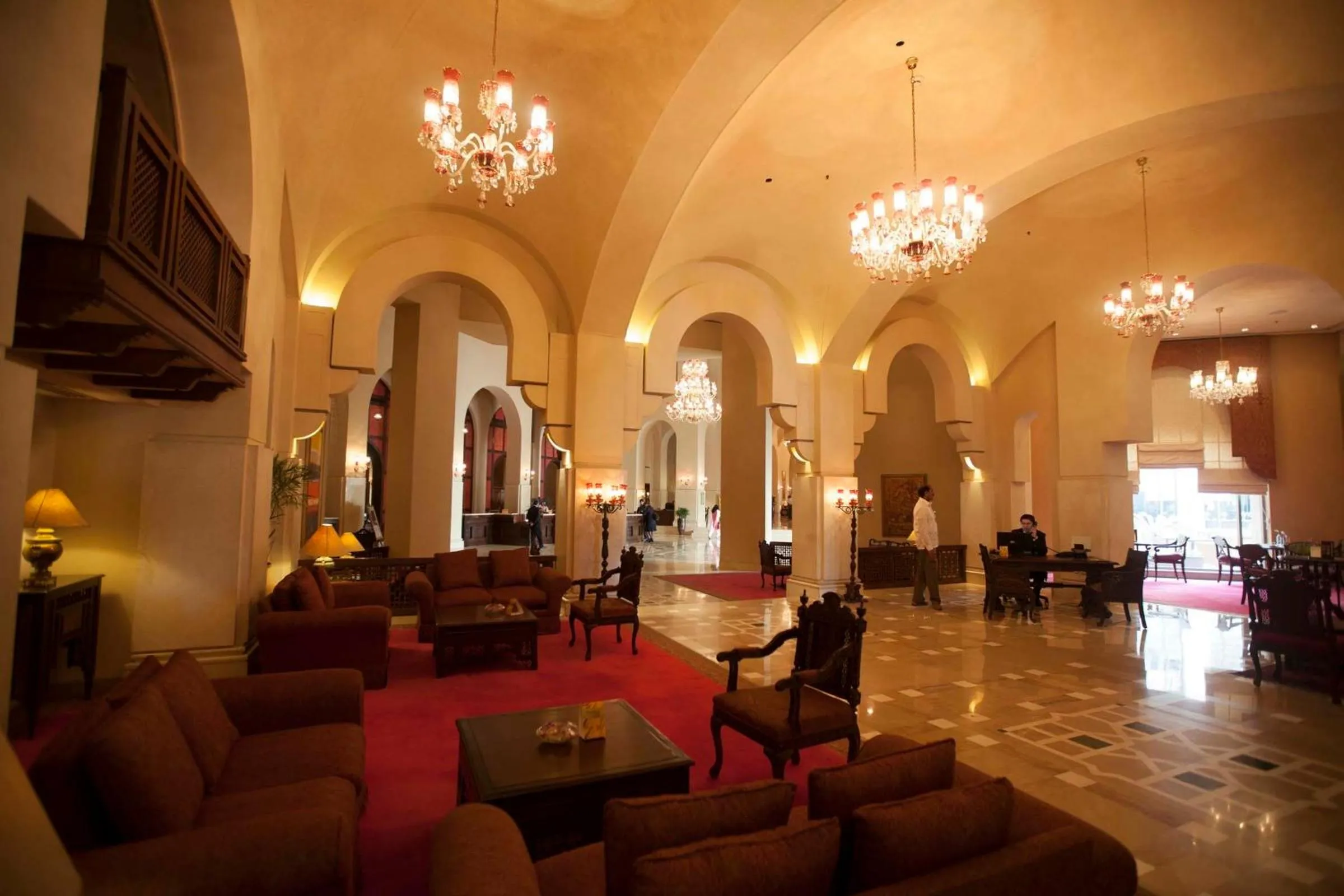 Lobby or reception in Islamabad Serena Hotel