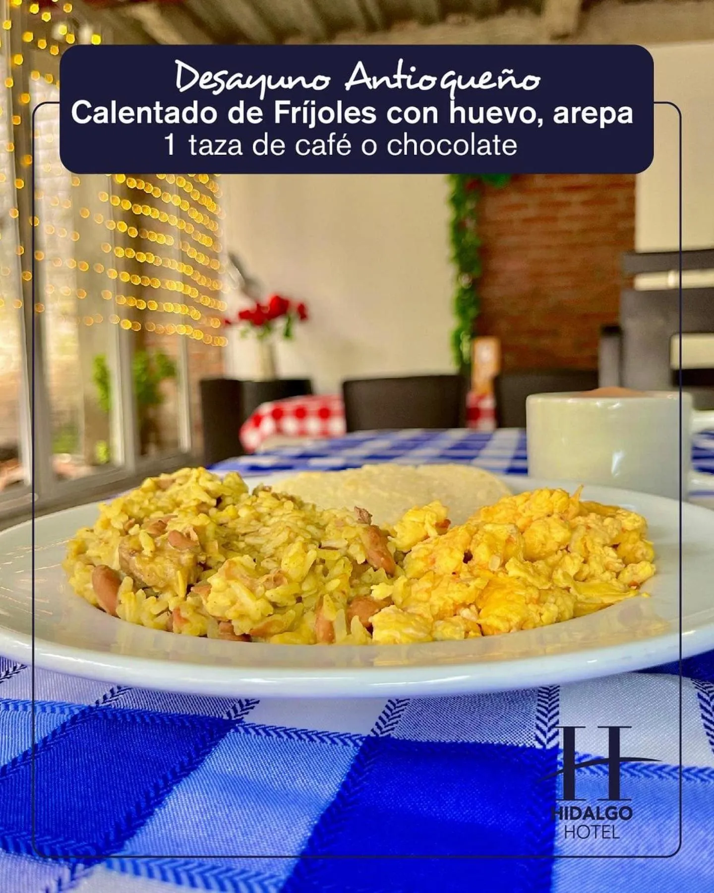 Breakfast in HIDALGO HOTEL