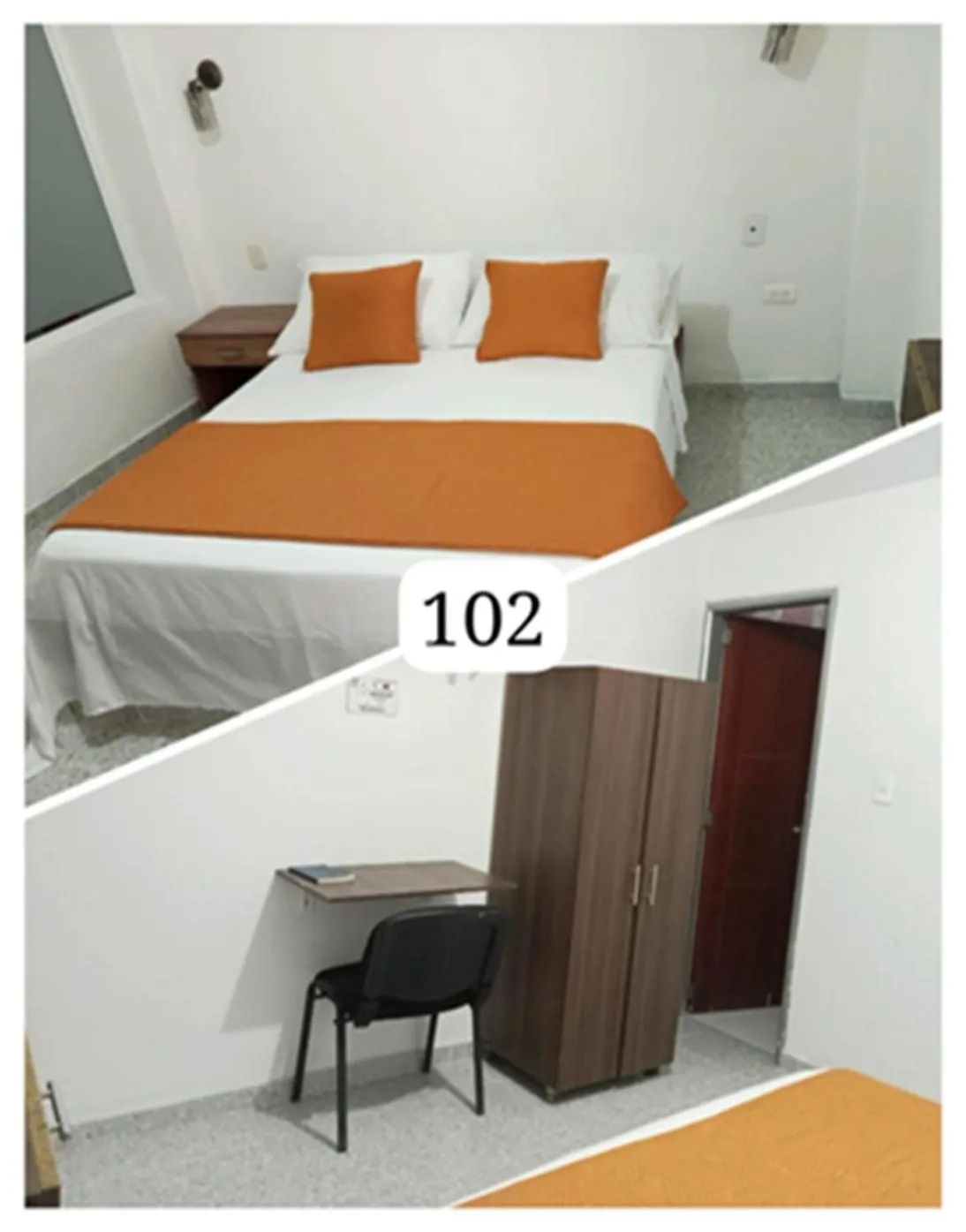 Bed in HIDALGO HOTEL