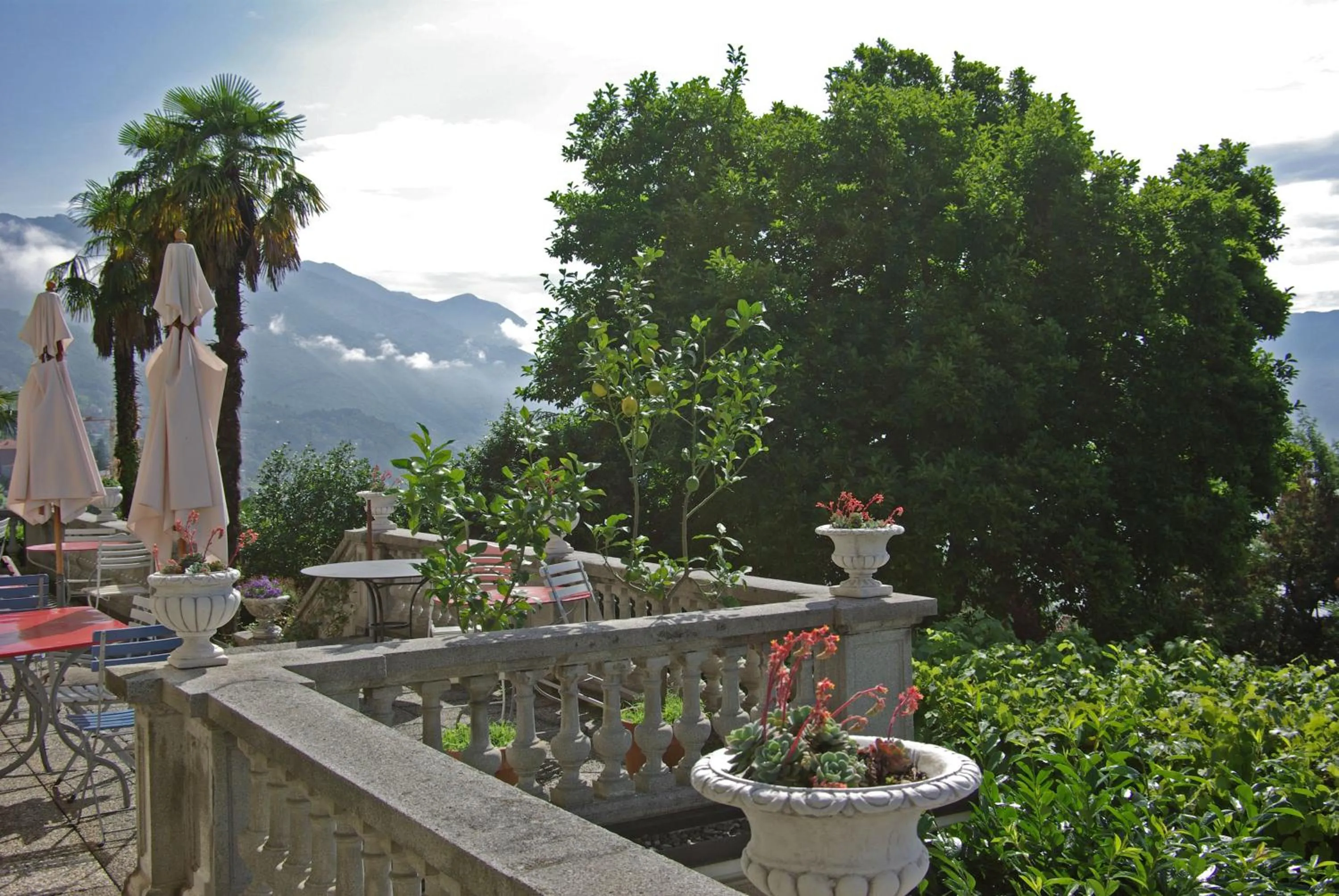 Balcony/Terrace in Bed and Breakfast Casa Locarno