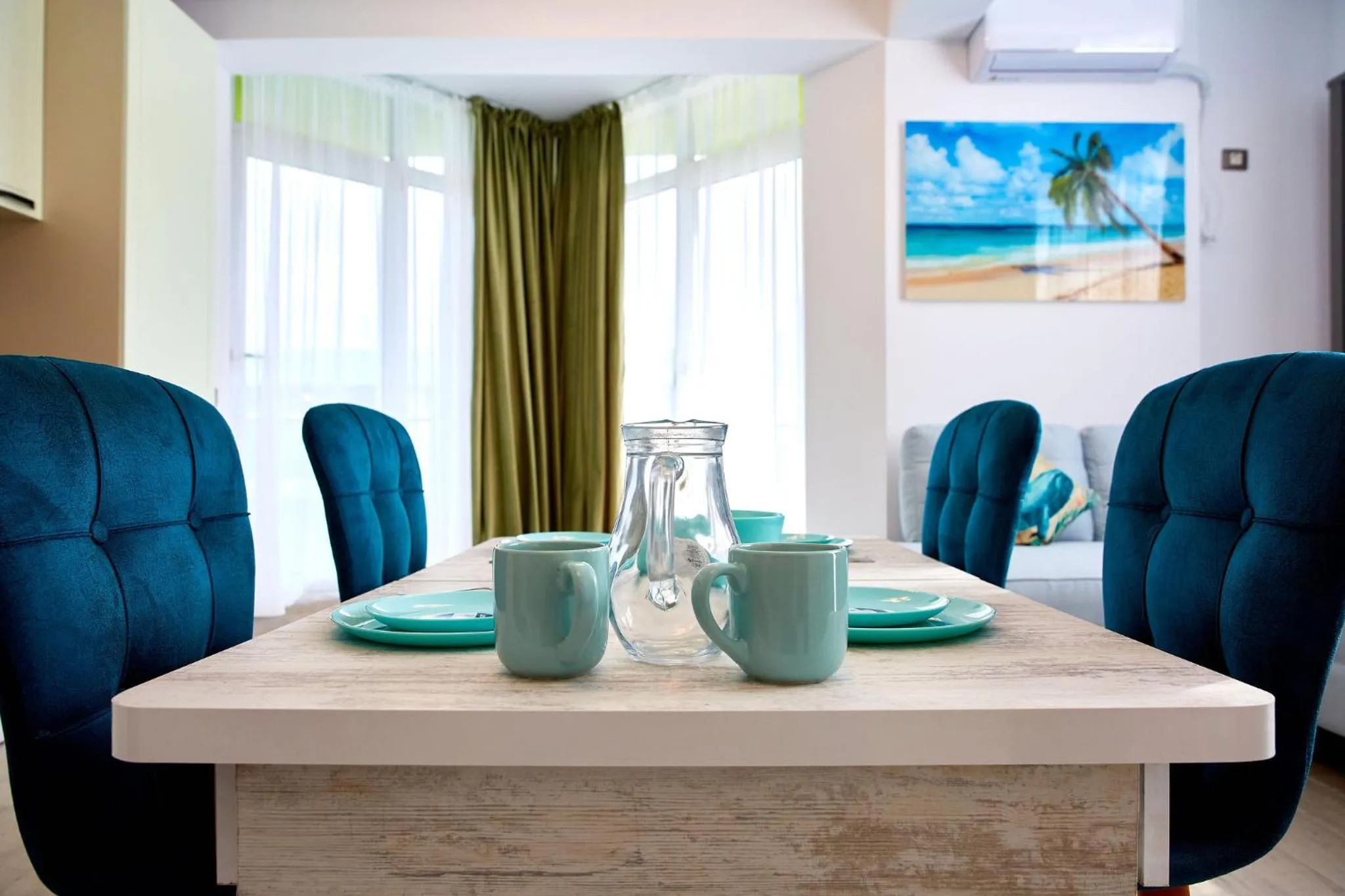 Living room in Aparthotel Ella Mamaia