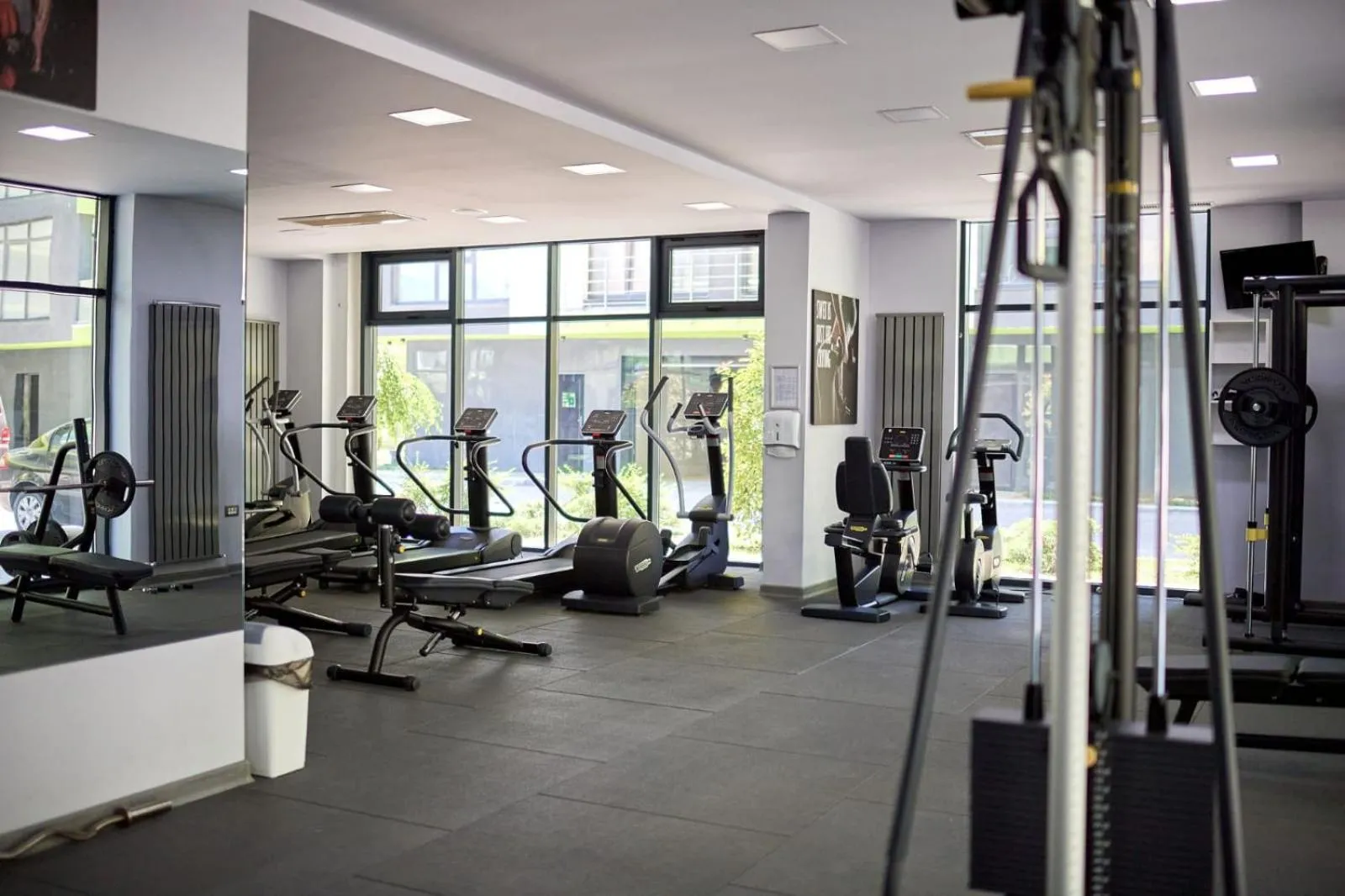 Fitness centre/facilities in Aparthotel Ella Mamaia