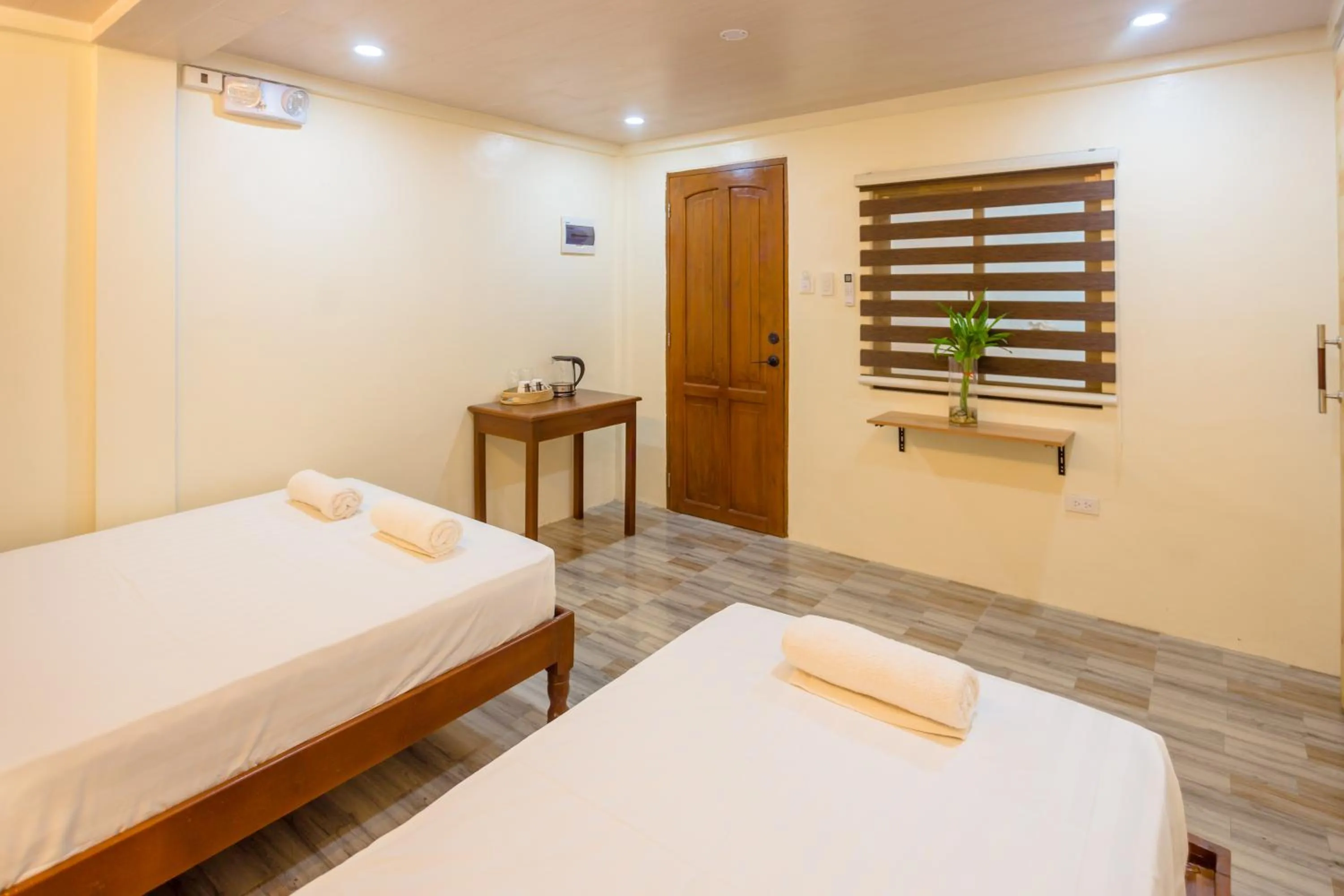 View (from property/room), Bed in ALONA BEACH SIDE INN