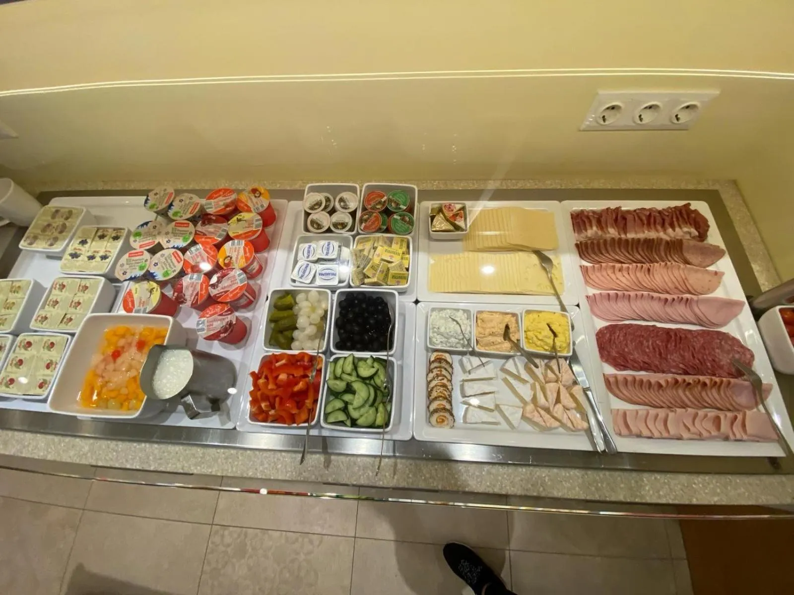 Buffet breakfast in Hotel Leobersdorfer Hof