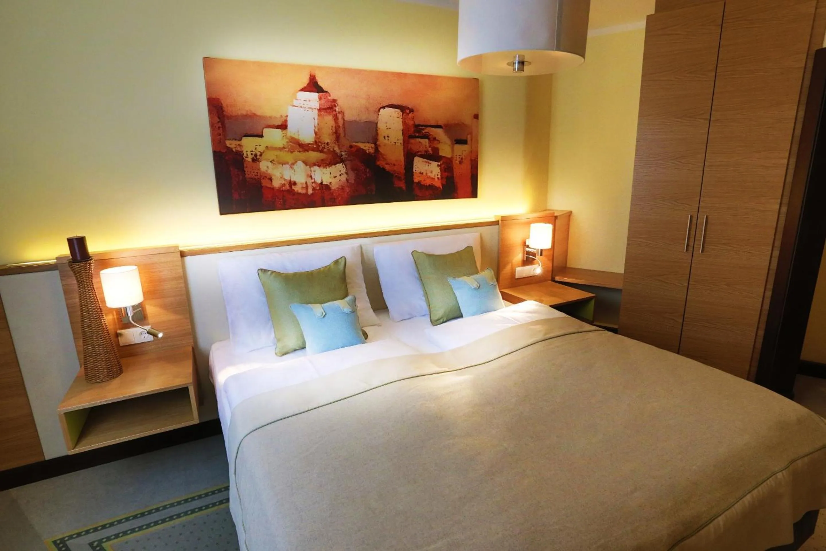 Bed in Hotel Leobersdorfer Hof