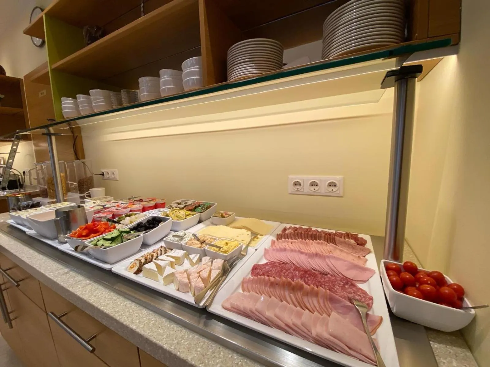 Buffet breakfast in Hotel Leobersdorfer Hof