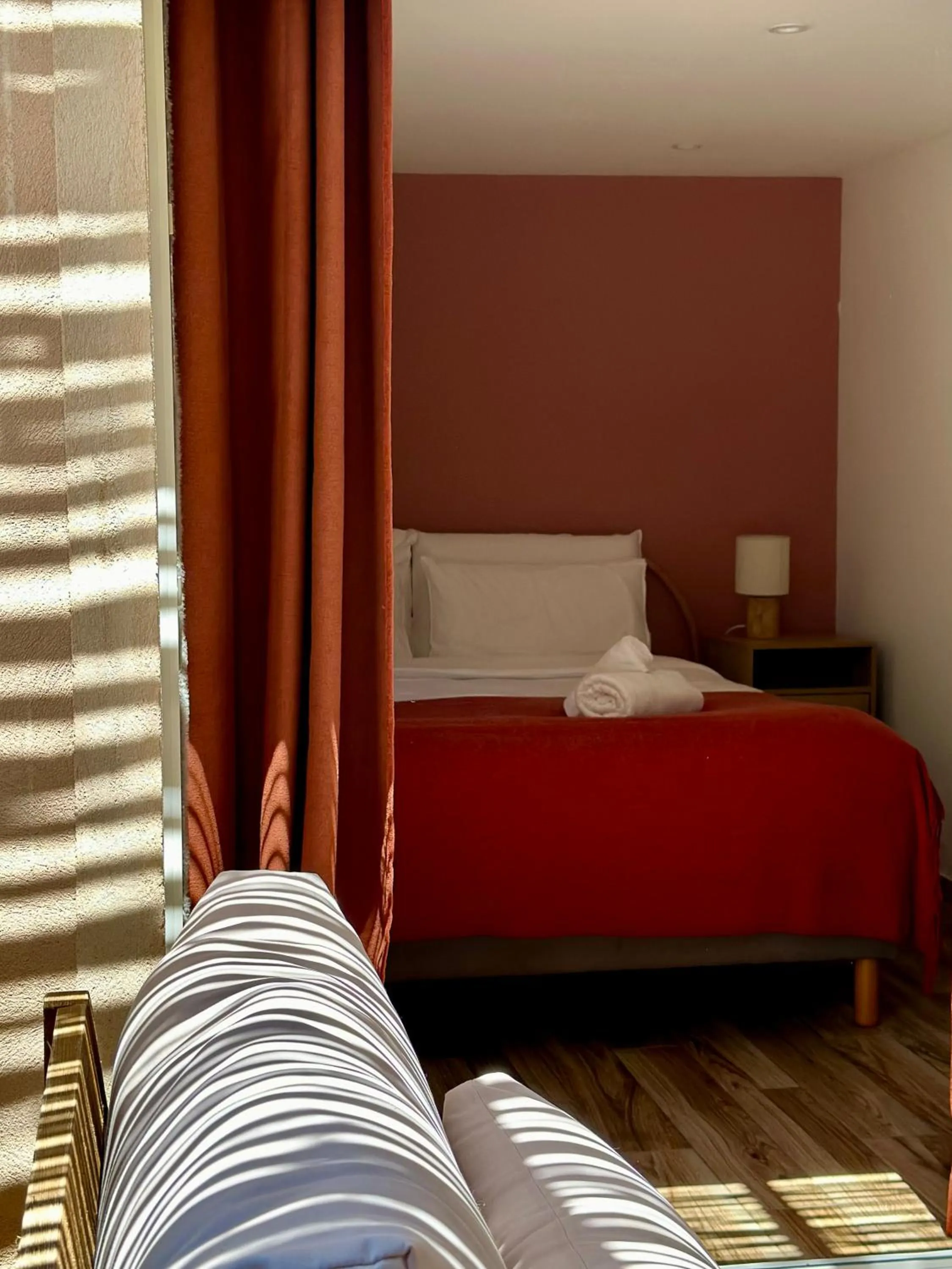 Bed in Hôtel Palombaggia