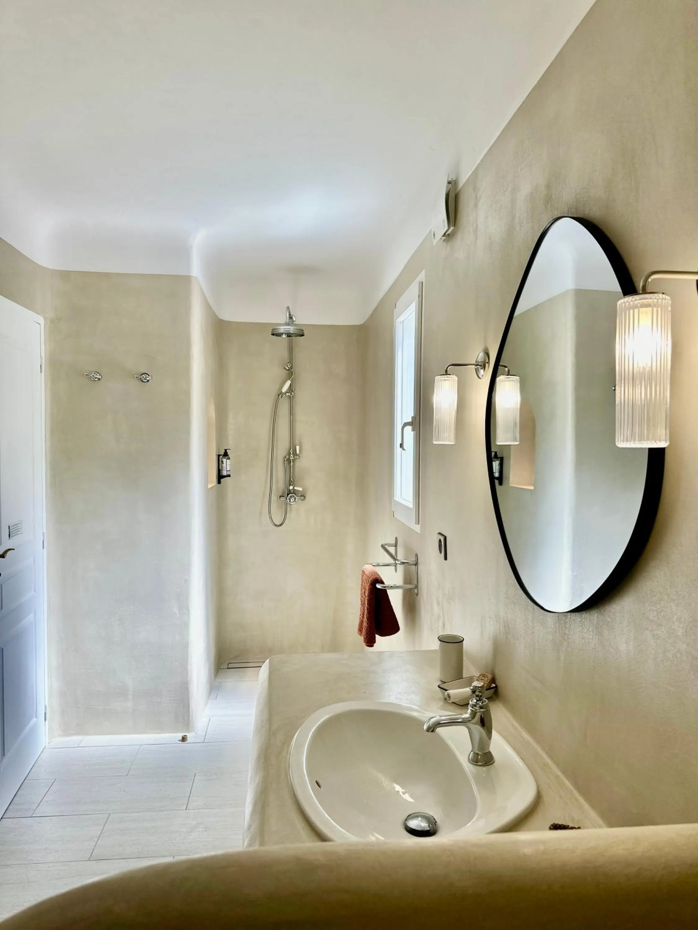 Bathroom in Hôtel Palombaggia