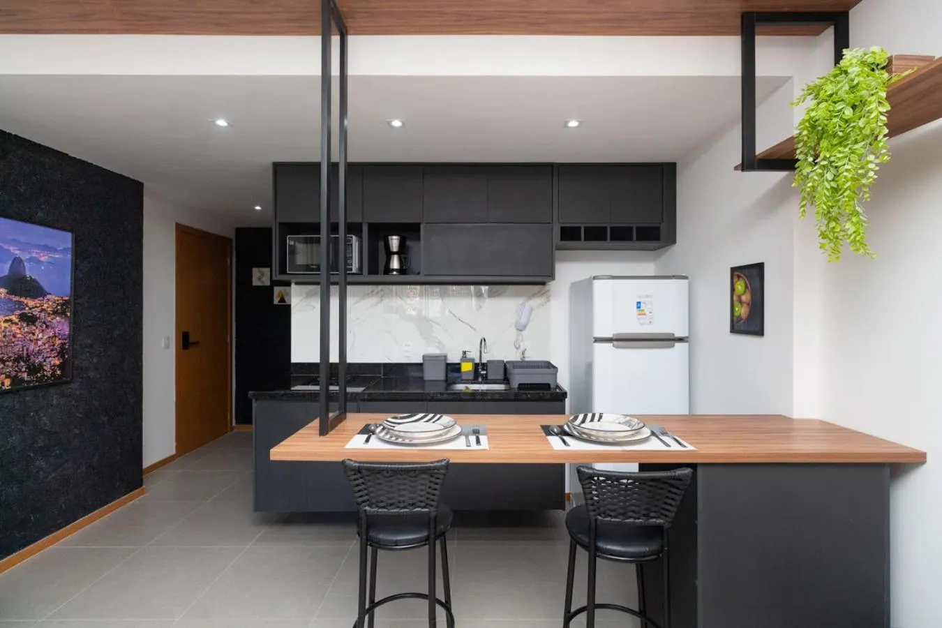 Dining area in 360 Rio Santos Dumont