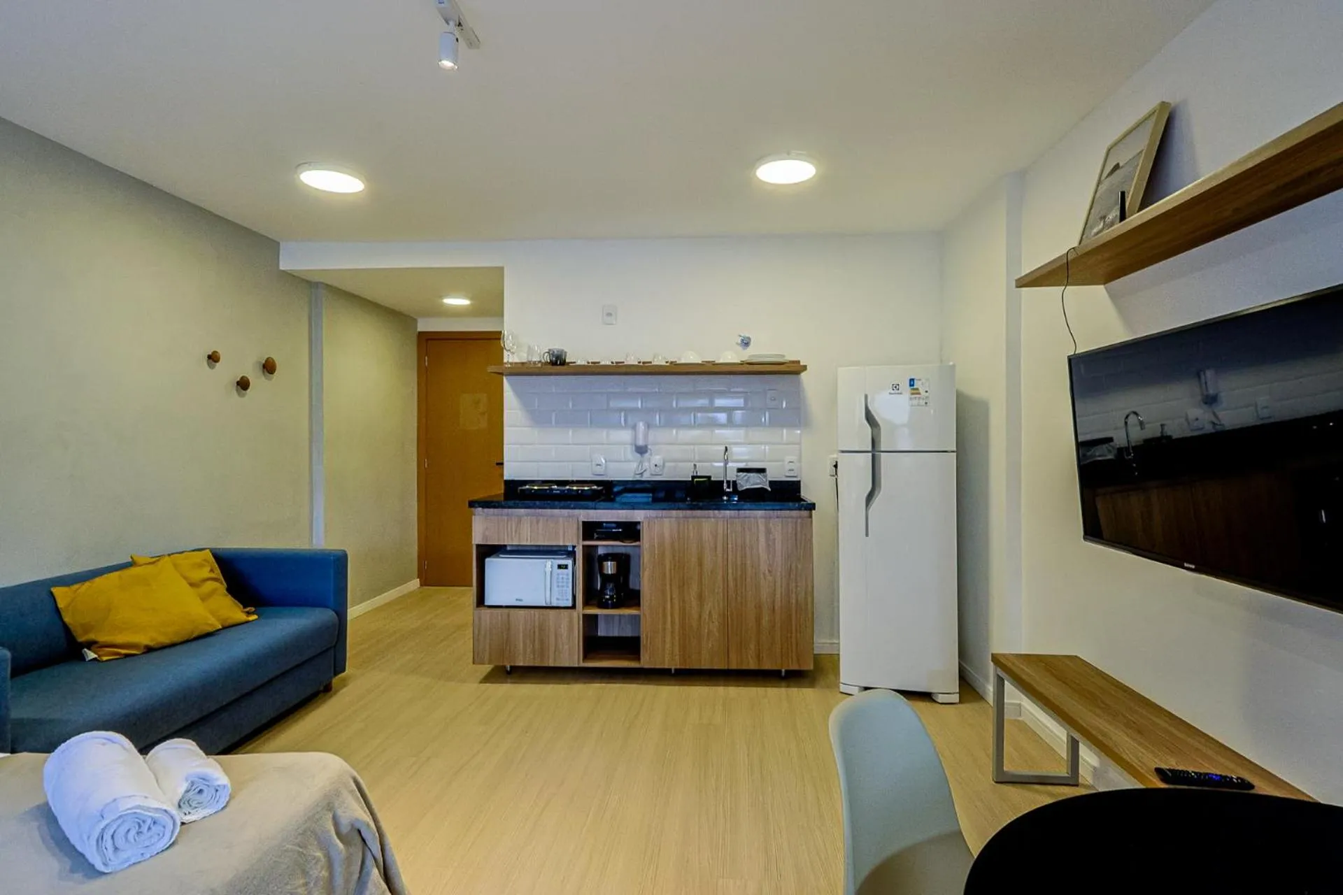 Kitchen or kitchenette in 360 Rio Santos Dumont