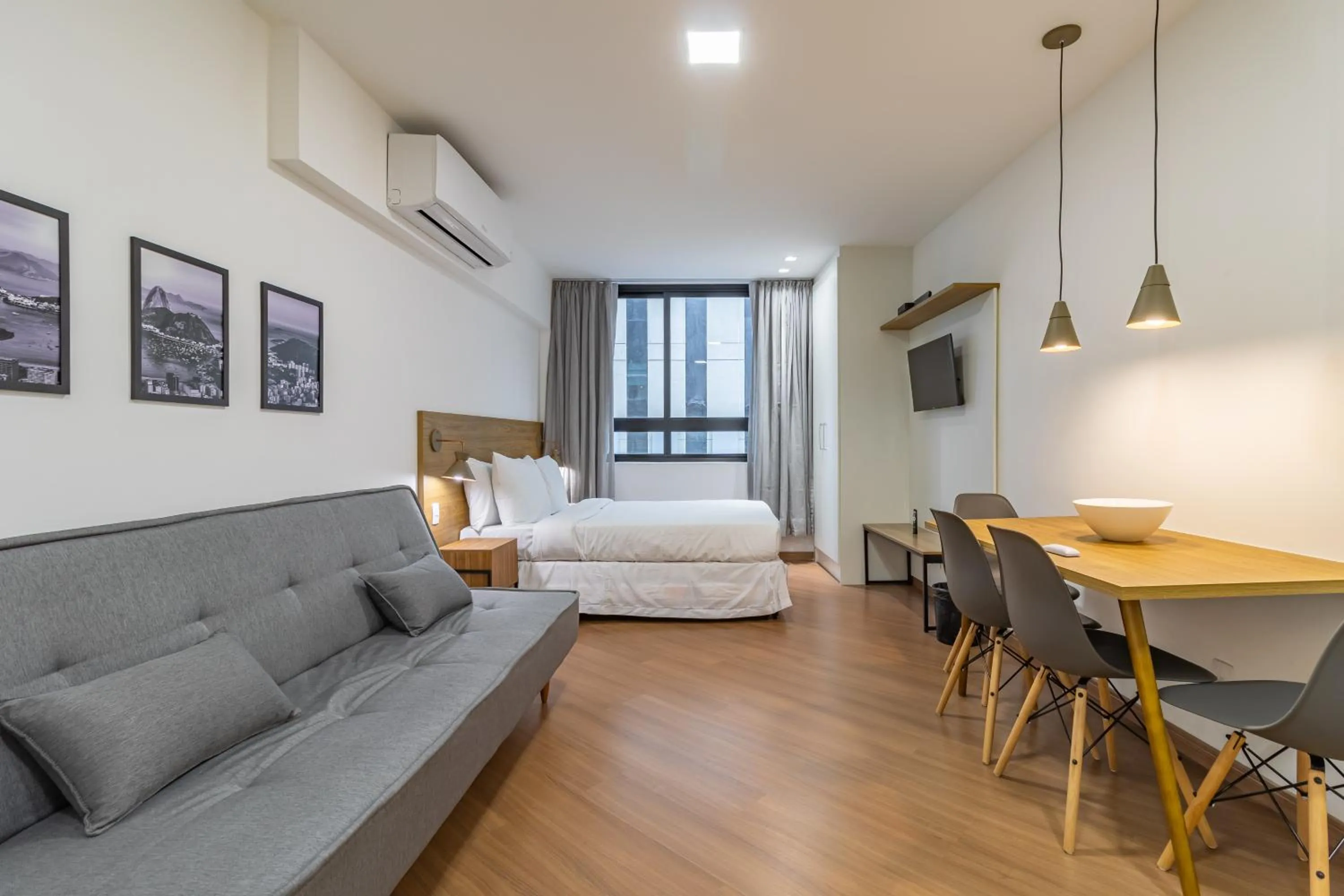 Bedroom, Bed in 360 Rio Santos Dumont