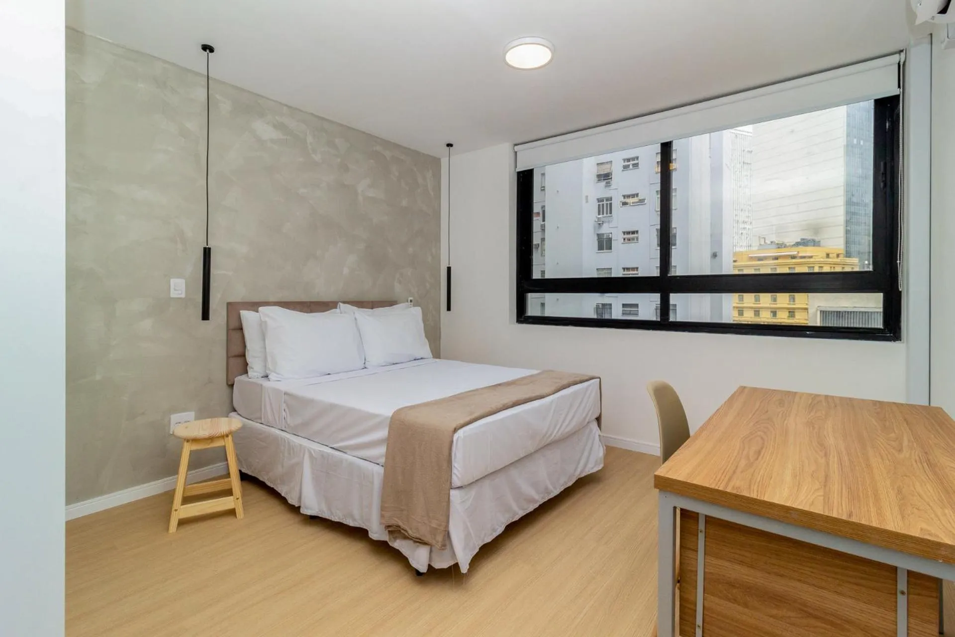 Bedroom, Bed in 360 Rio Santos Dumont