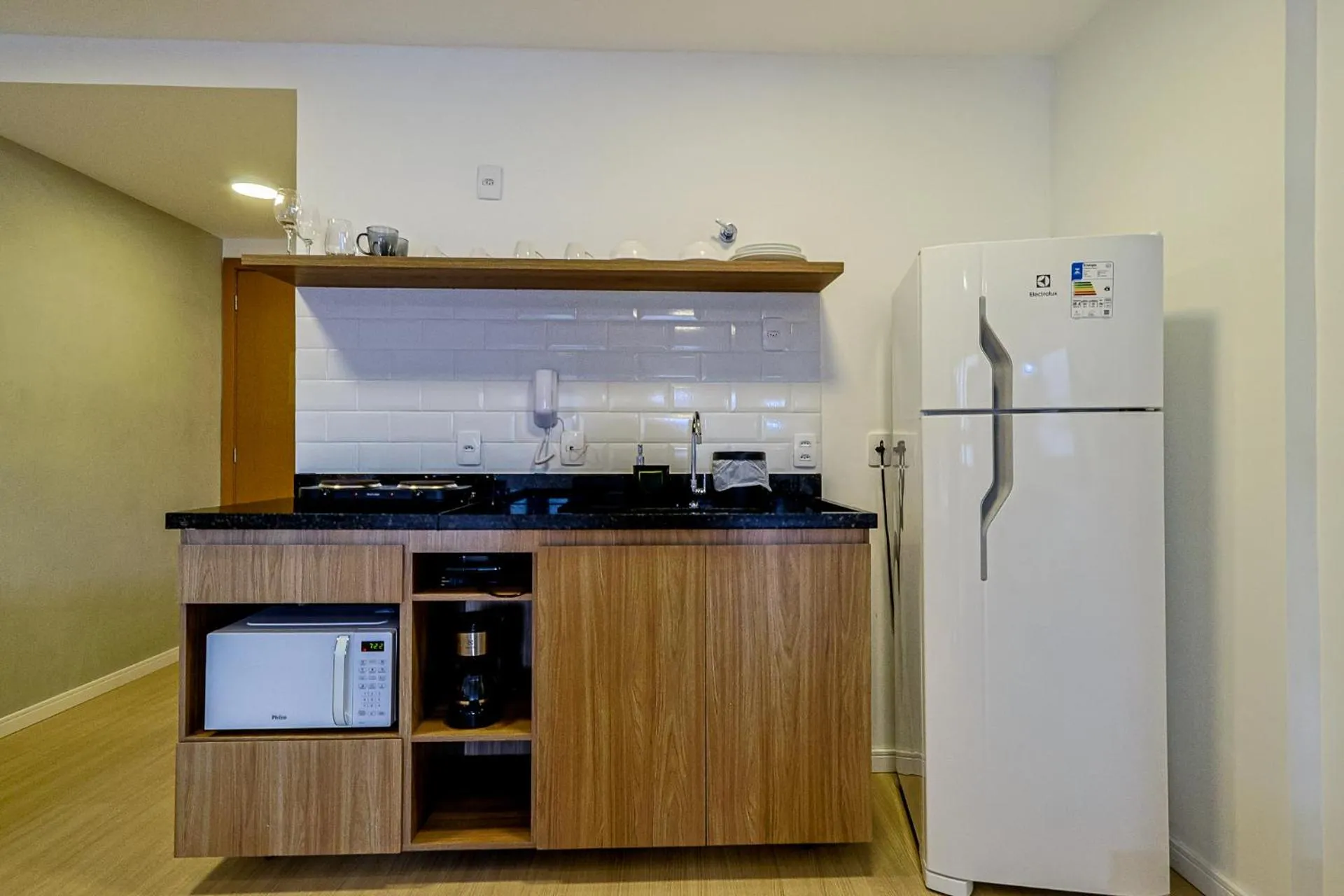 Kitchen or kitchenette in 360 Rio Santos Dumont