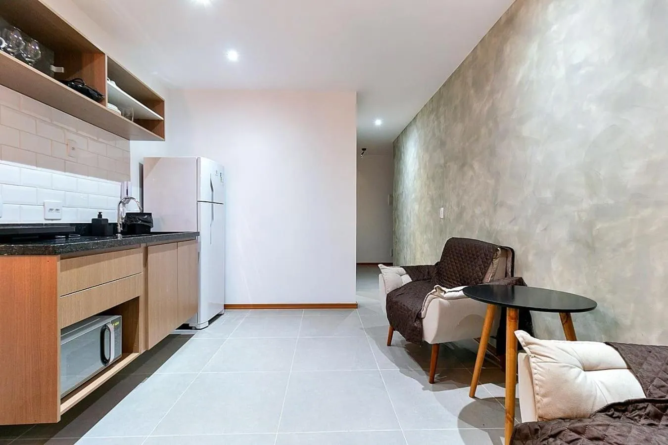 Kitchen or kitchenette in 360 Rio Santos Dumont