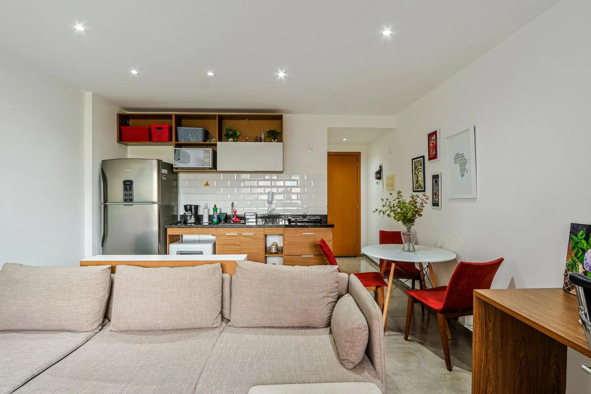 Seating area in 360 Rio Santos Dumont