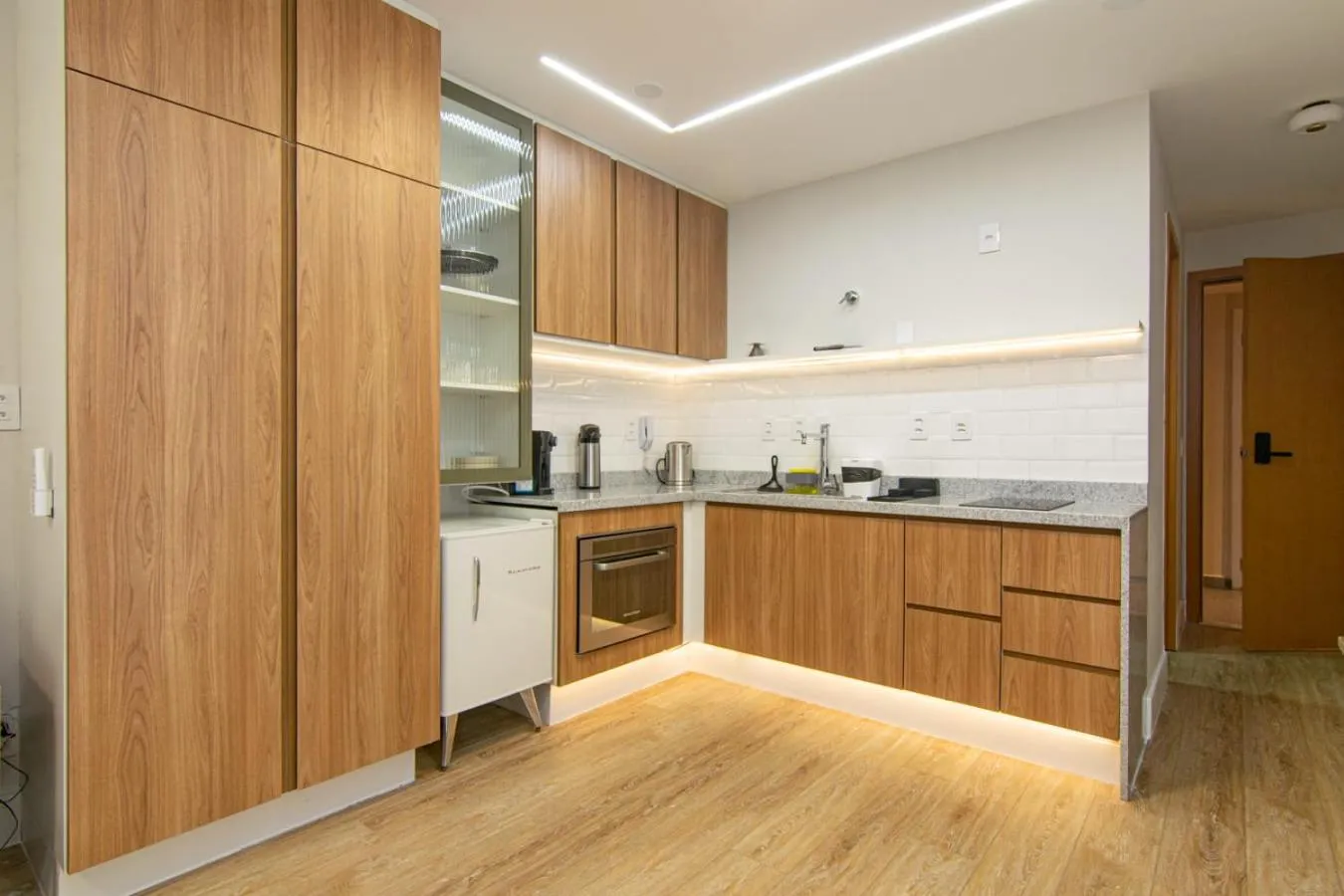 Kitchen or kitchenette in 360 Rio Santos Dumont