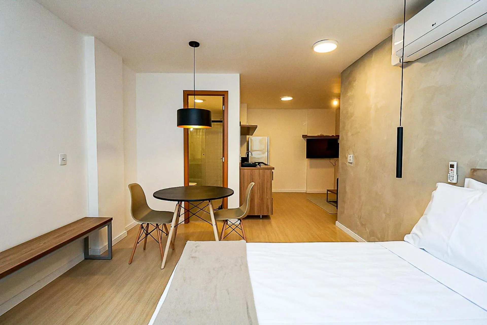 Bedroom, Bed in 360 Rio Santos Dumont