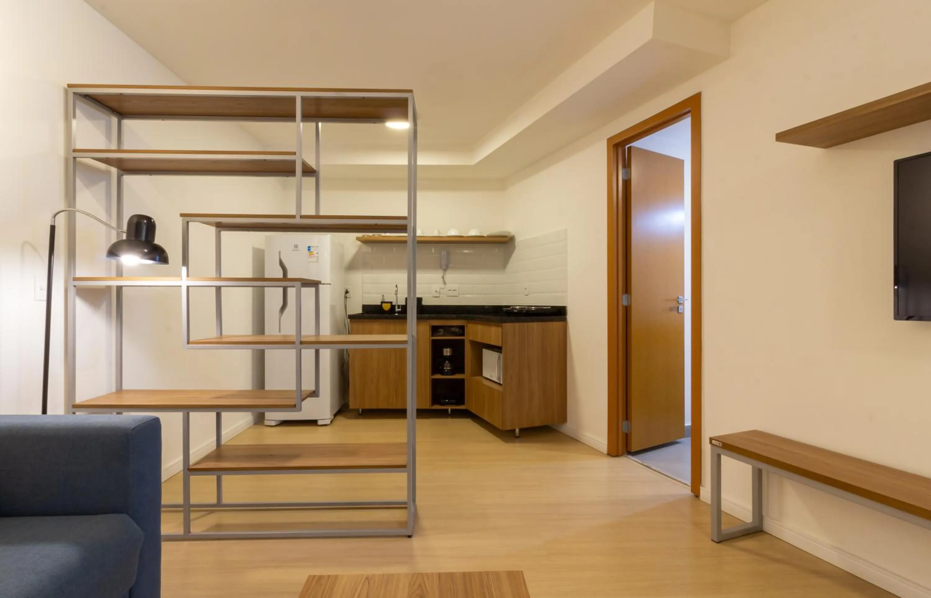 Kitchen or kitchenette in 360 Rio Santos Dumont