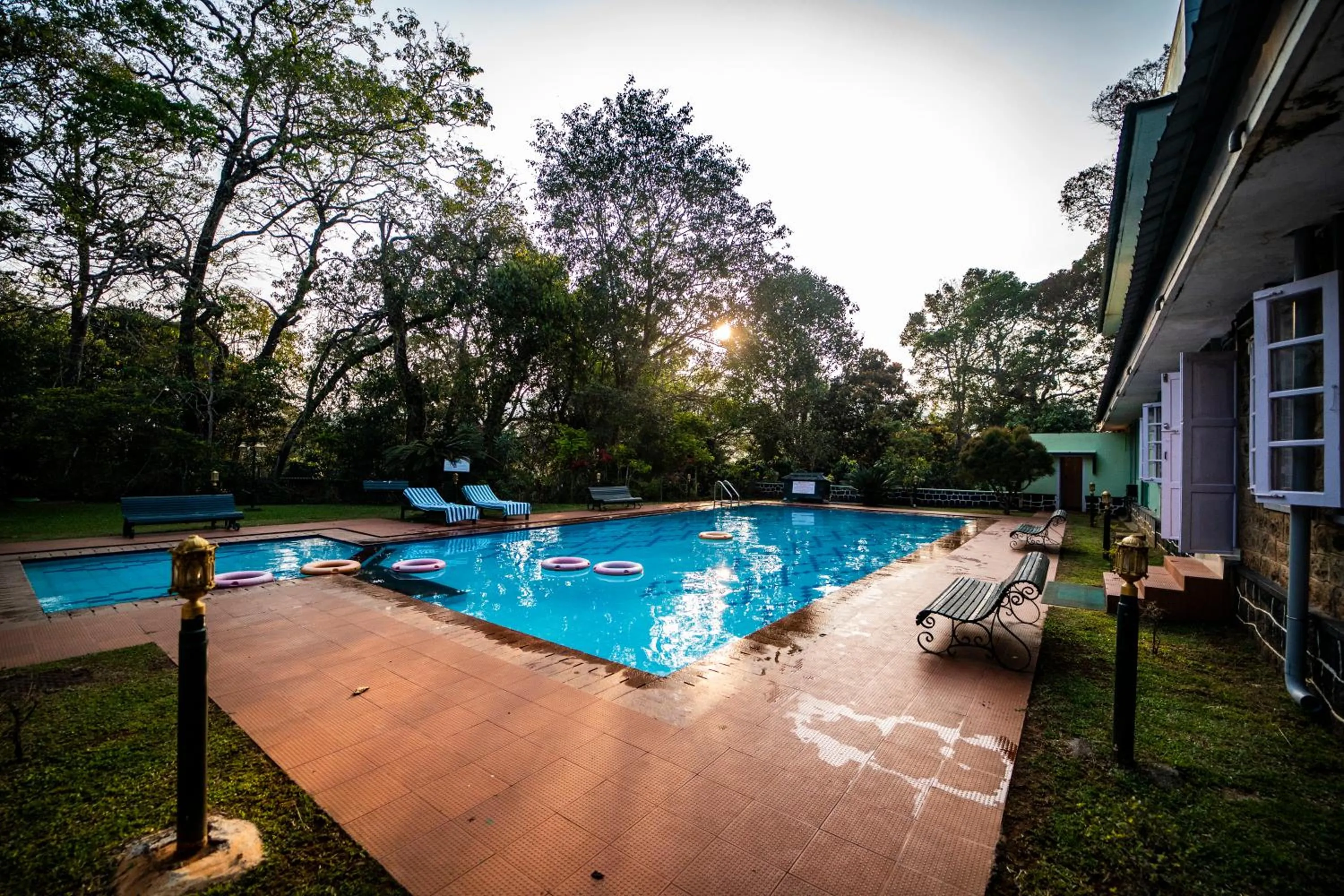 Swimming pool in Aranya Nivas
