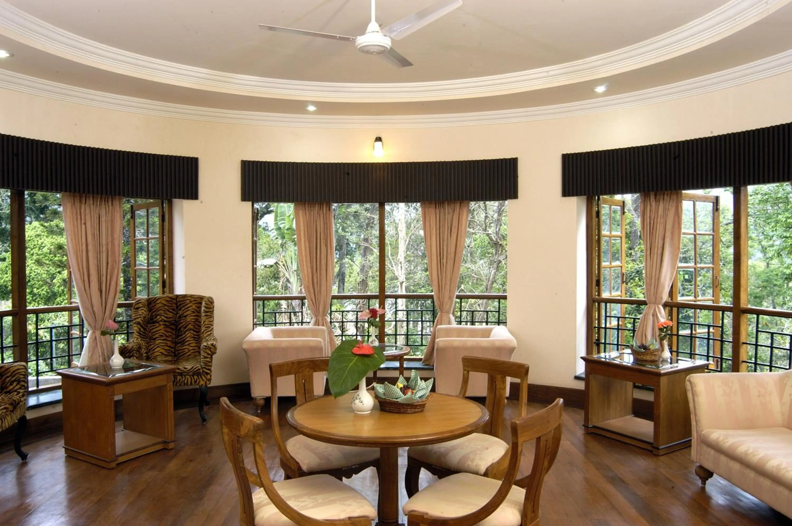 Living room in Aranya Nivas