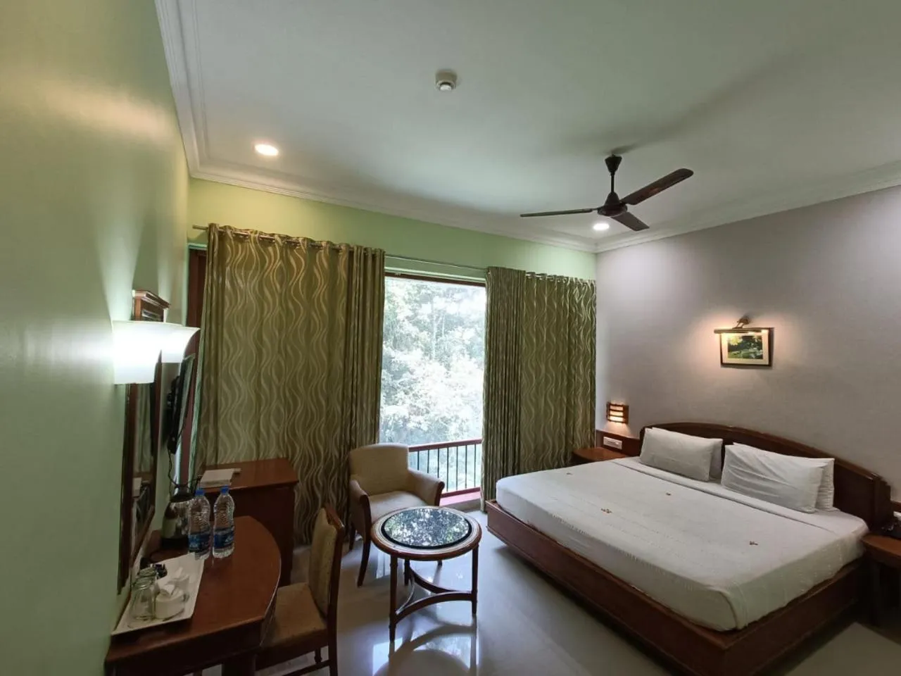 Bedroom, Bed in Aranya Nivas
