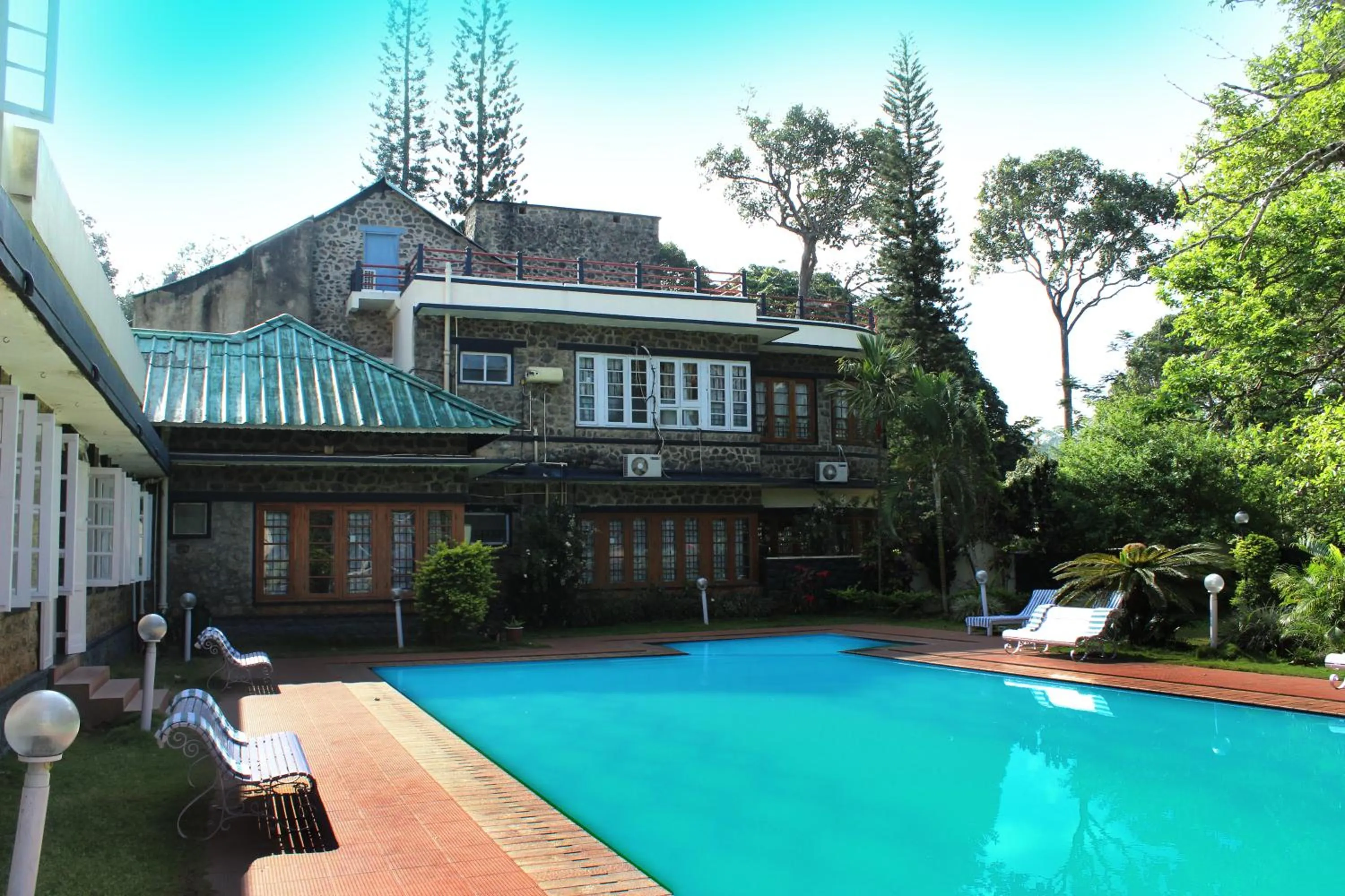 Swimming pool in Aranya Nivas