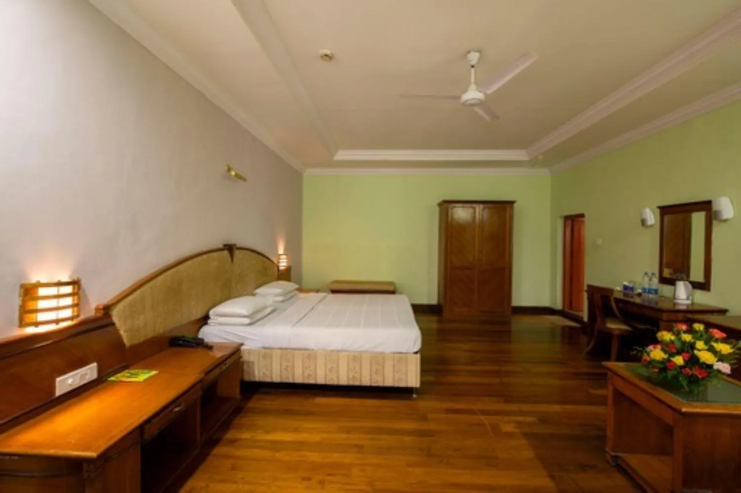 Bedroom, Bed in Aranya Nivas