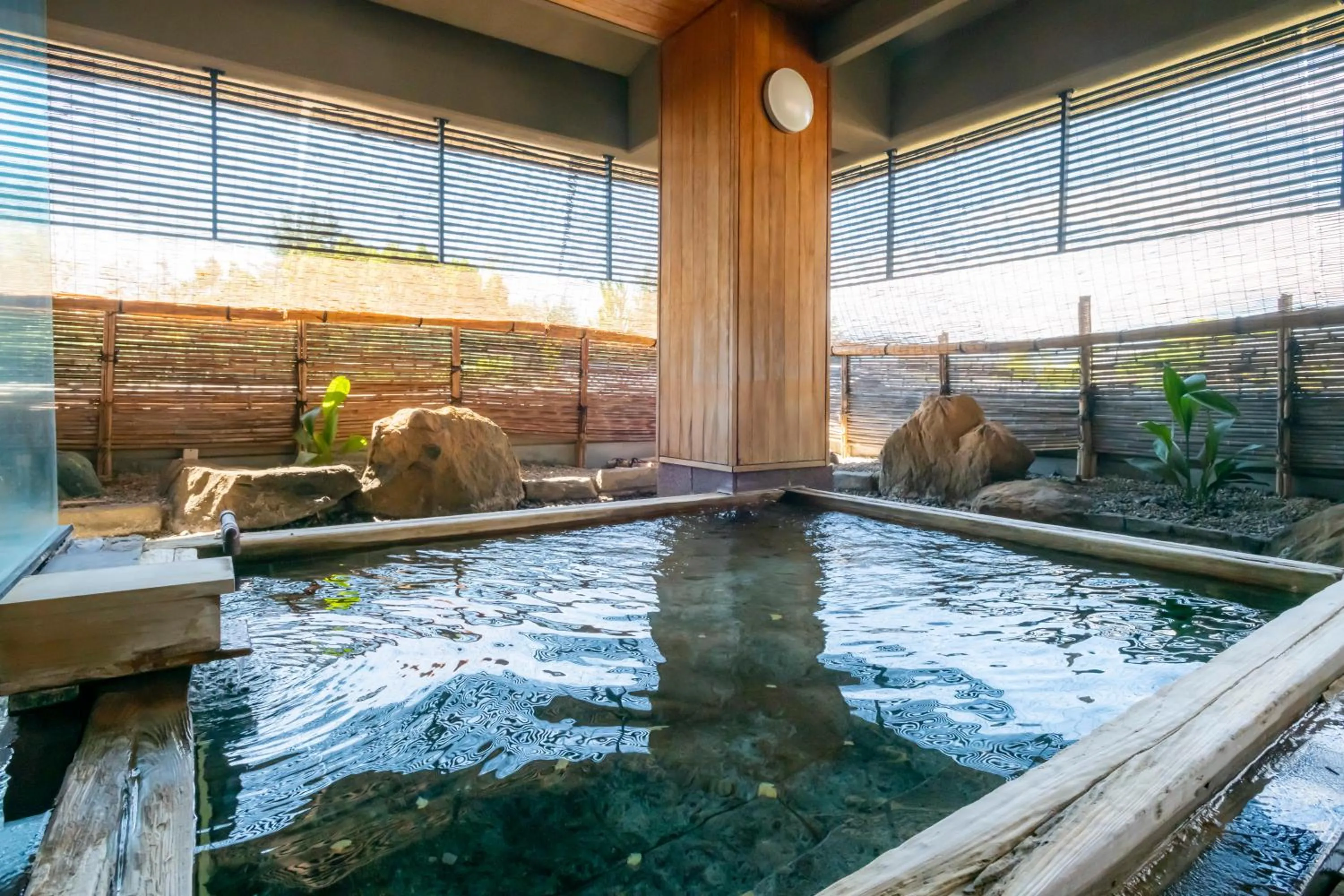 Open Air Bath in Tokiwa Hotel