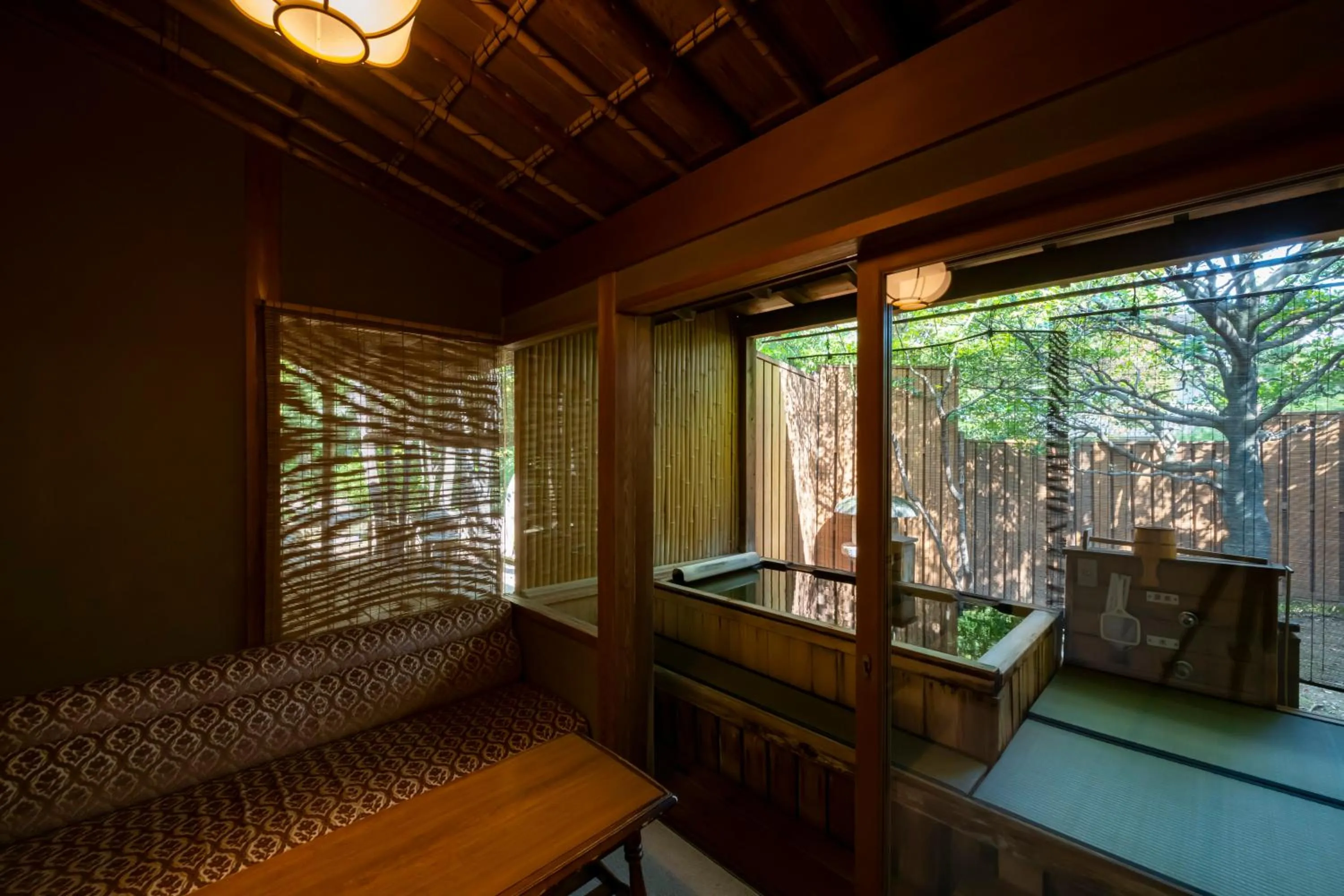 Open Air Bath in Tokiwa Hotel