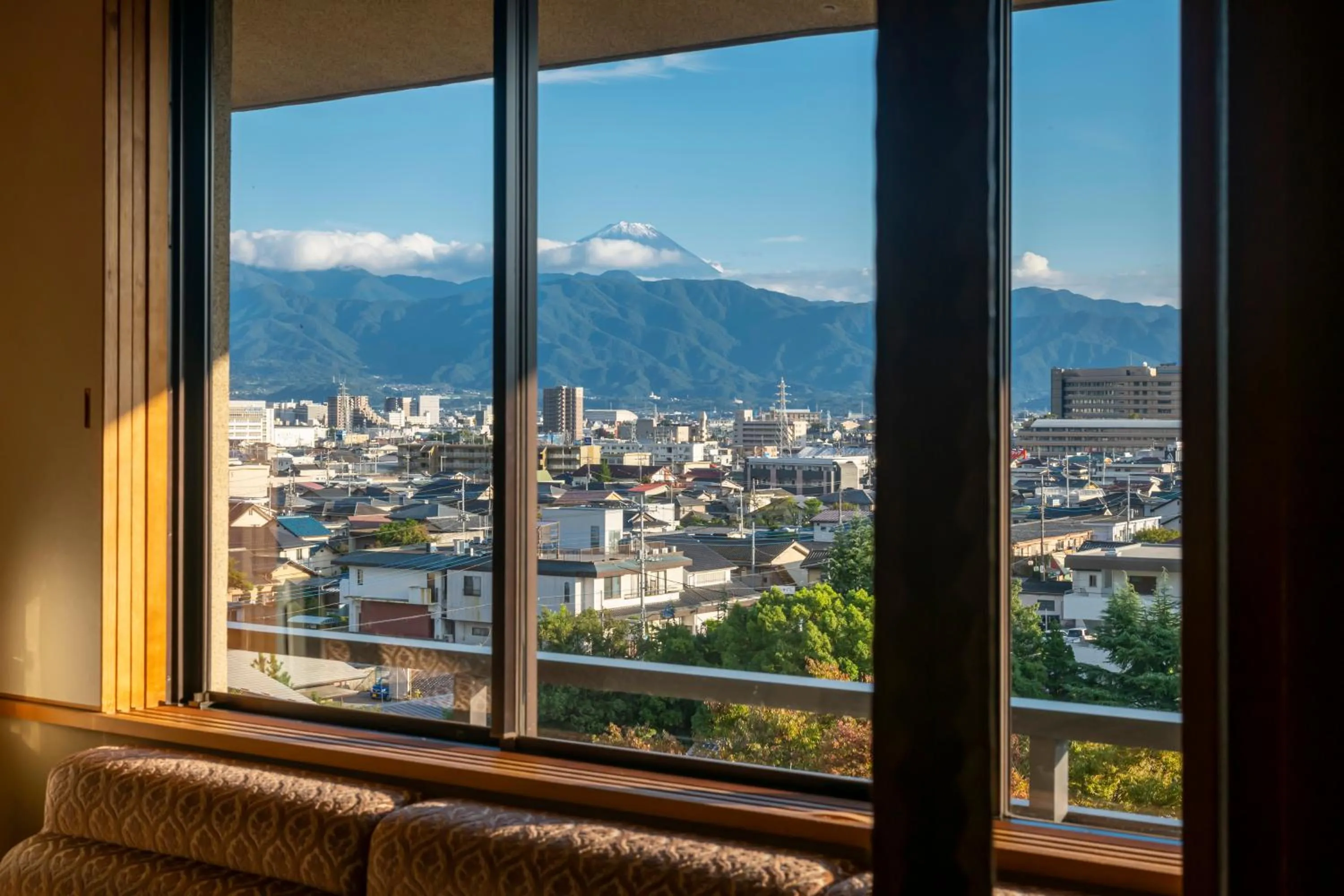 Mountain view in Tokiwa Hotel