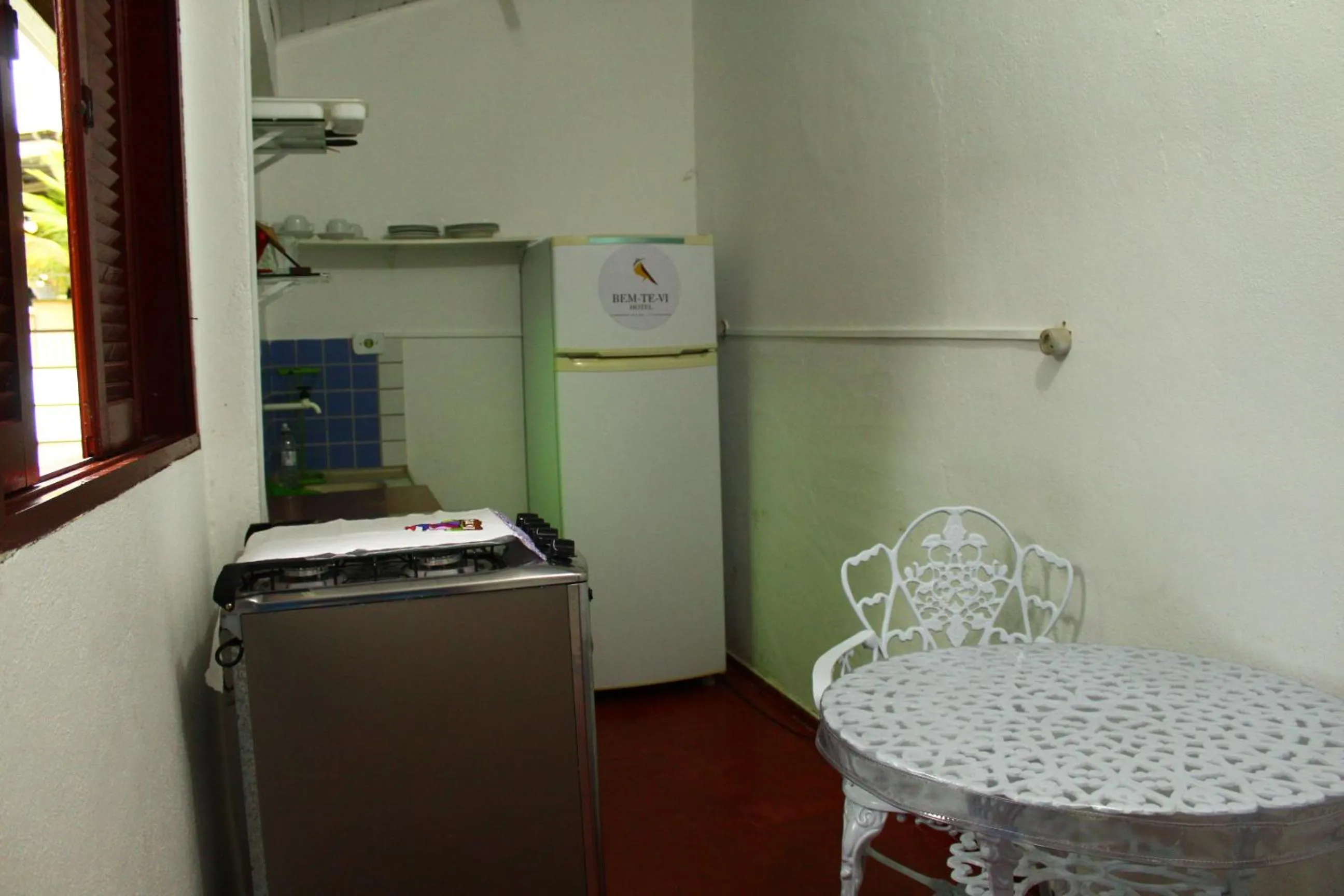 Kitchen or kitchenette in Hotel Bem Te Vi