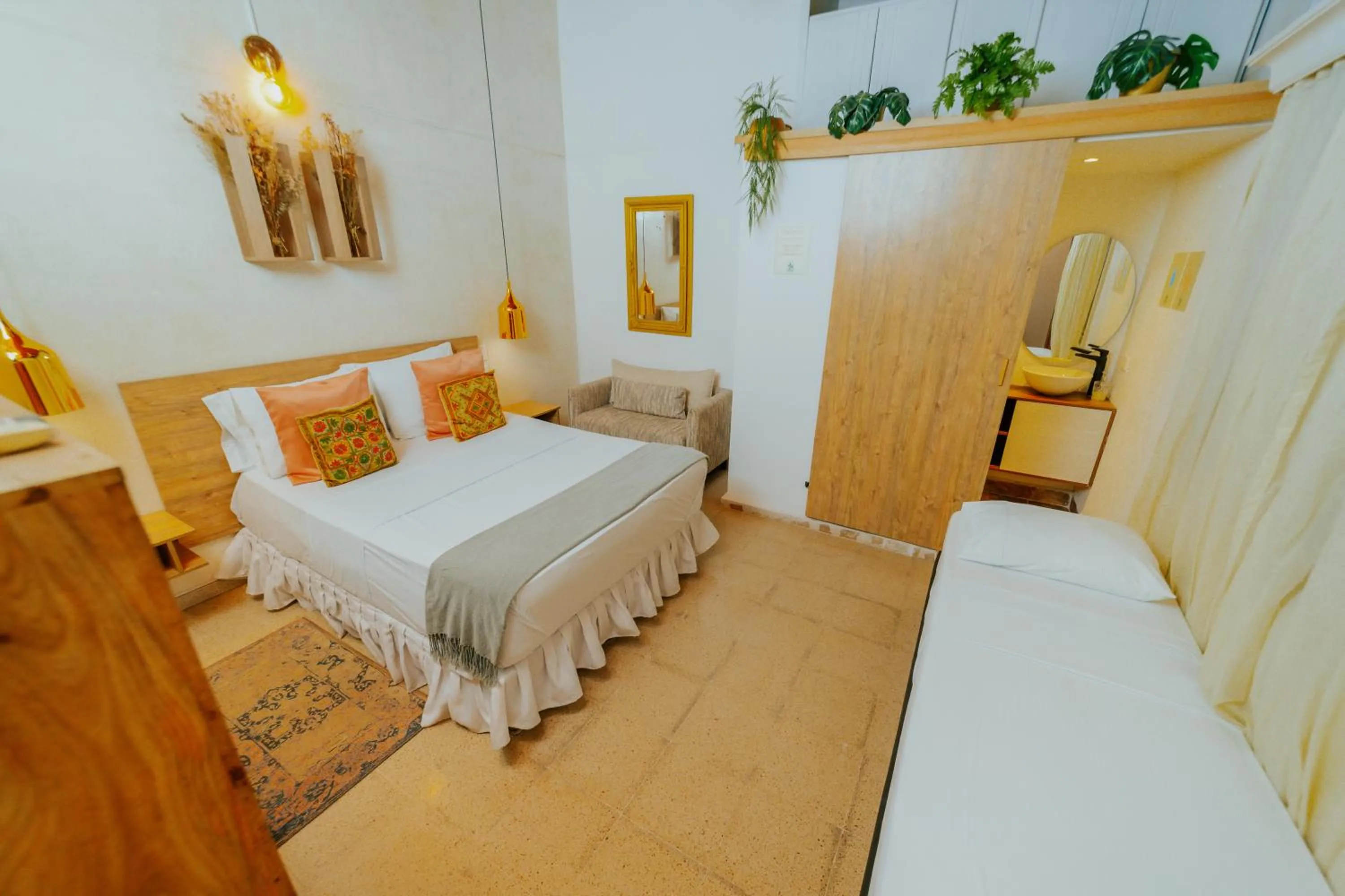 Bed in Selva María Hotel Boutique