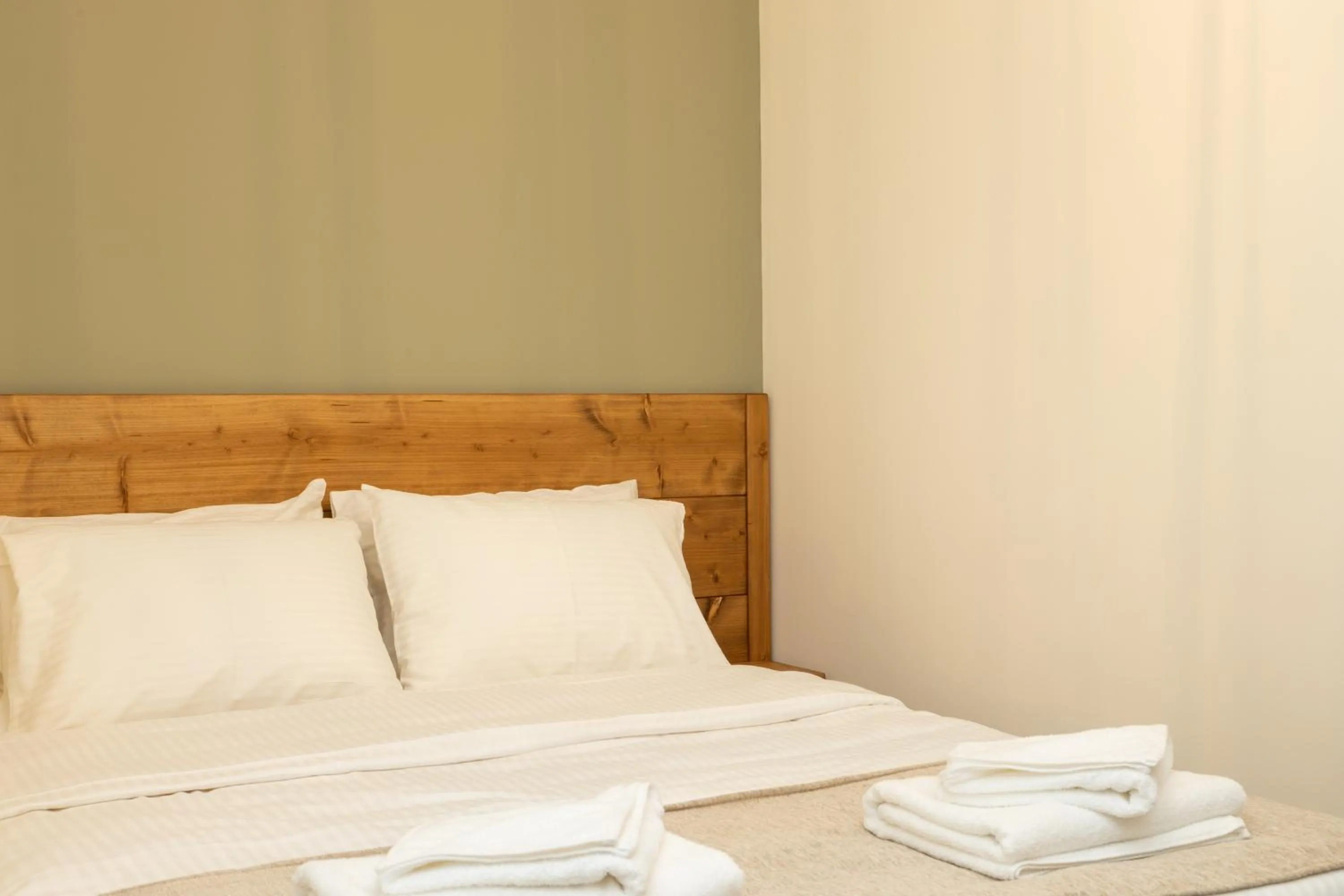 Bed in Hotel Katafigio