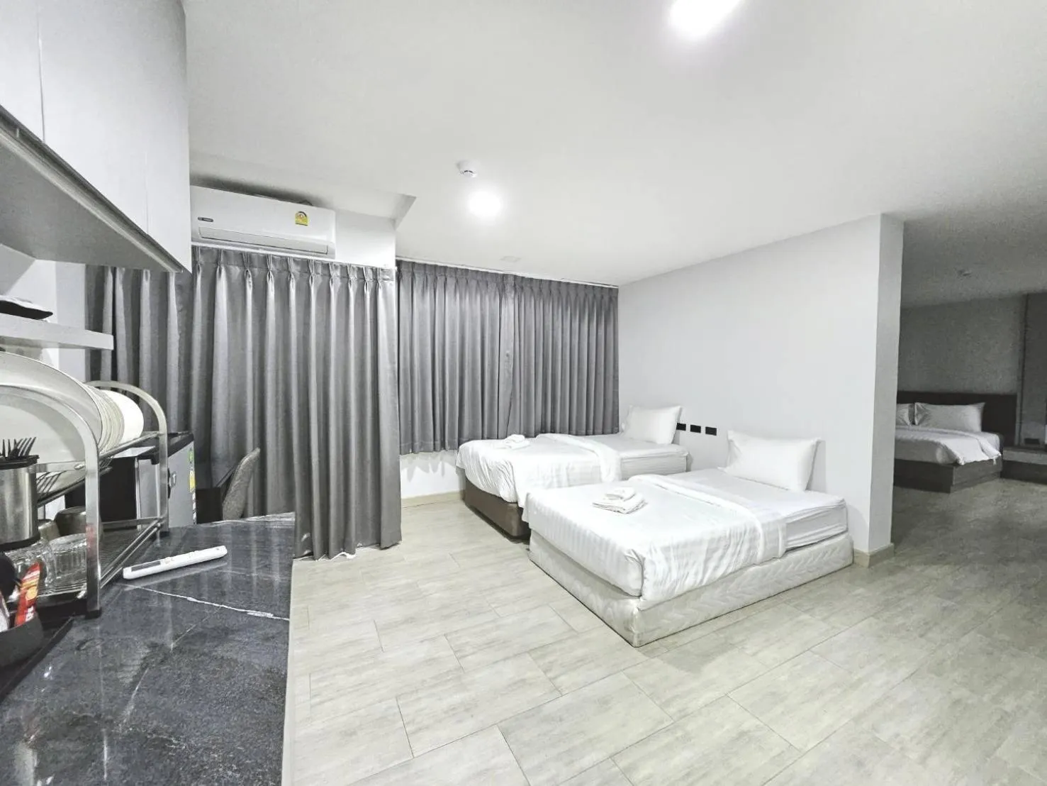 Bed in Aston Residence Hatyai