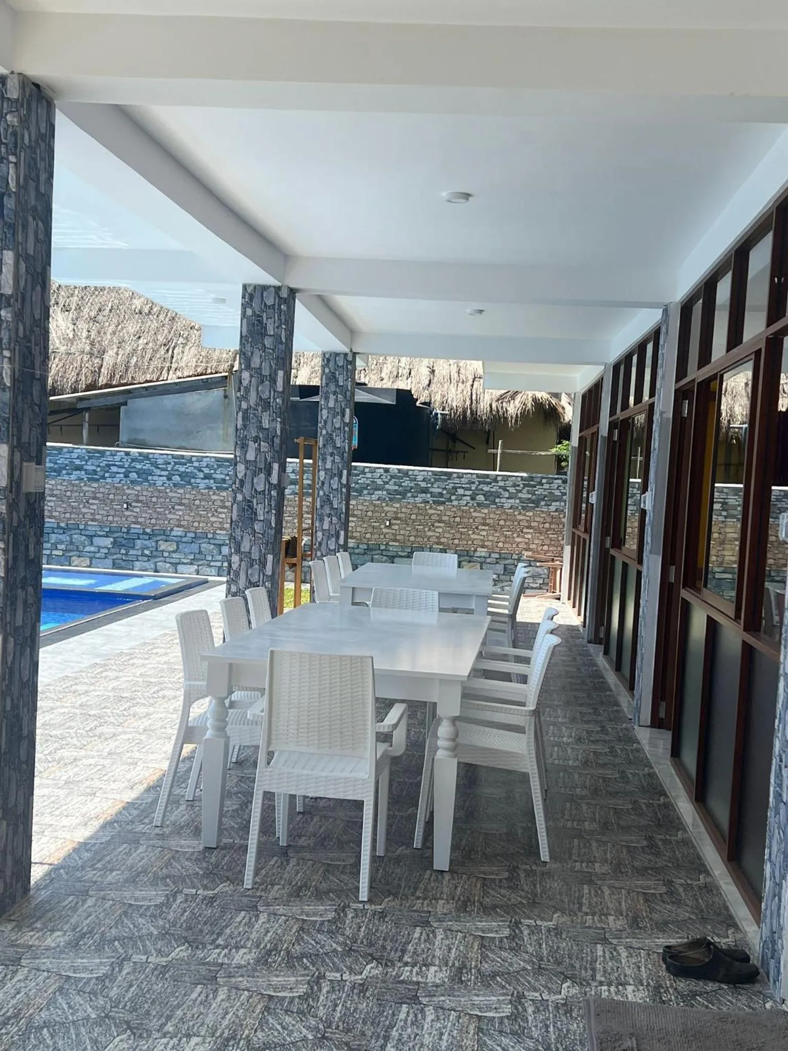 Patio in Beach House